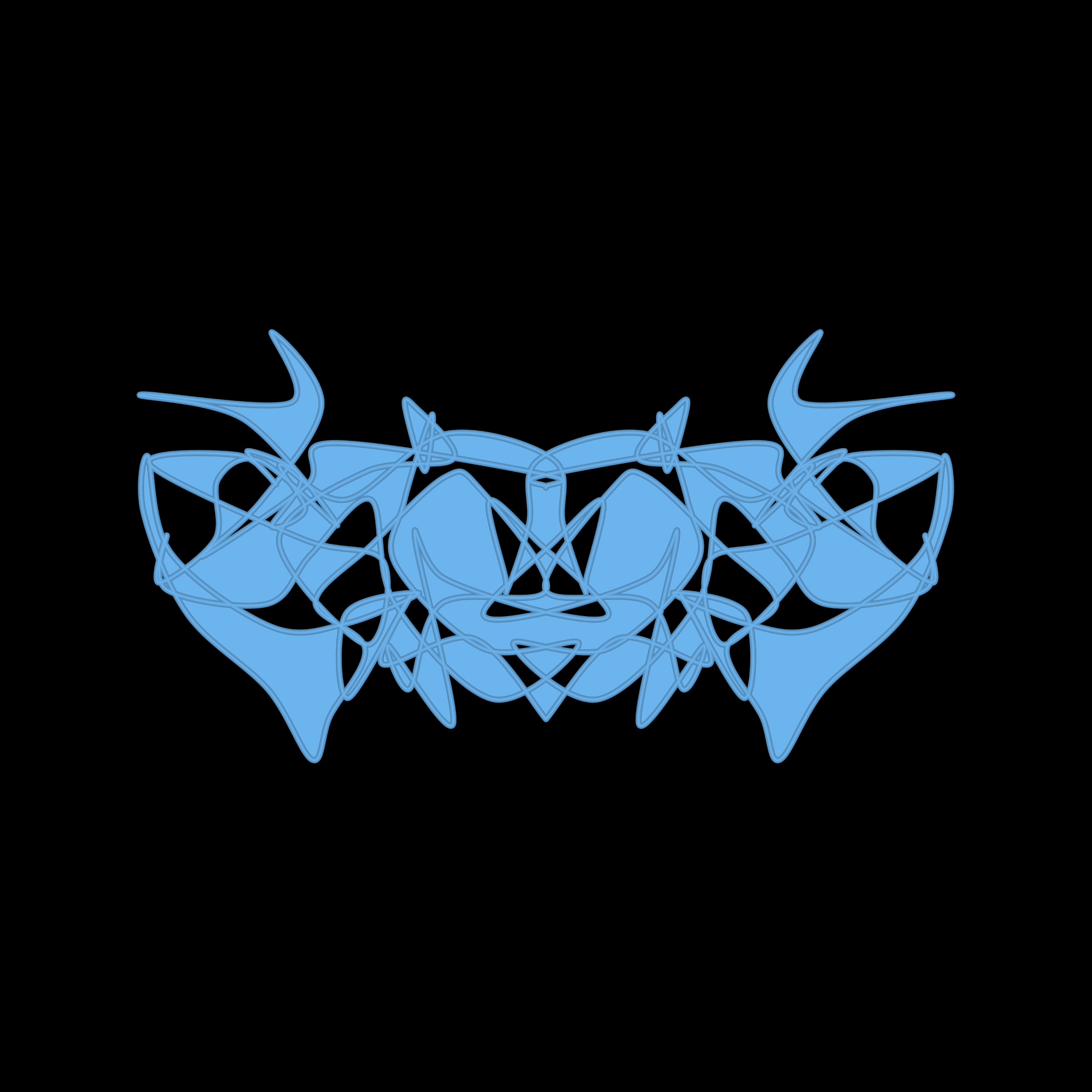 Art Blocks - Art Blocks v2 - Cryptoblots #1263 - NFT # 3001263