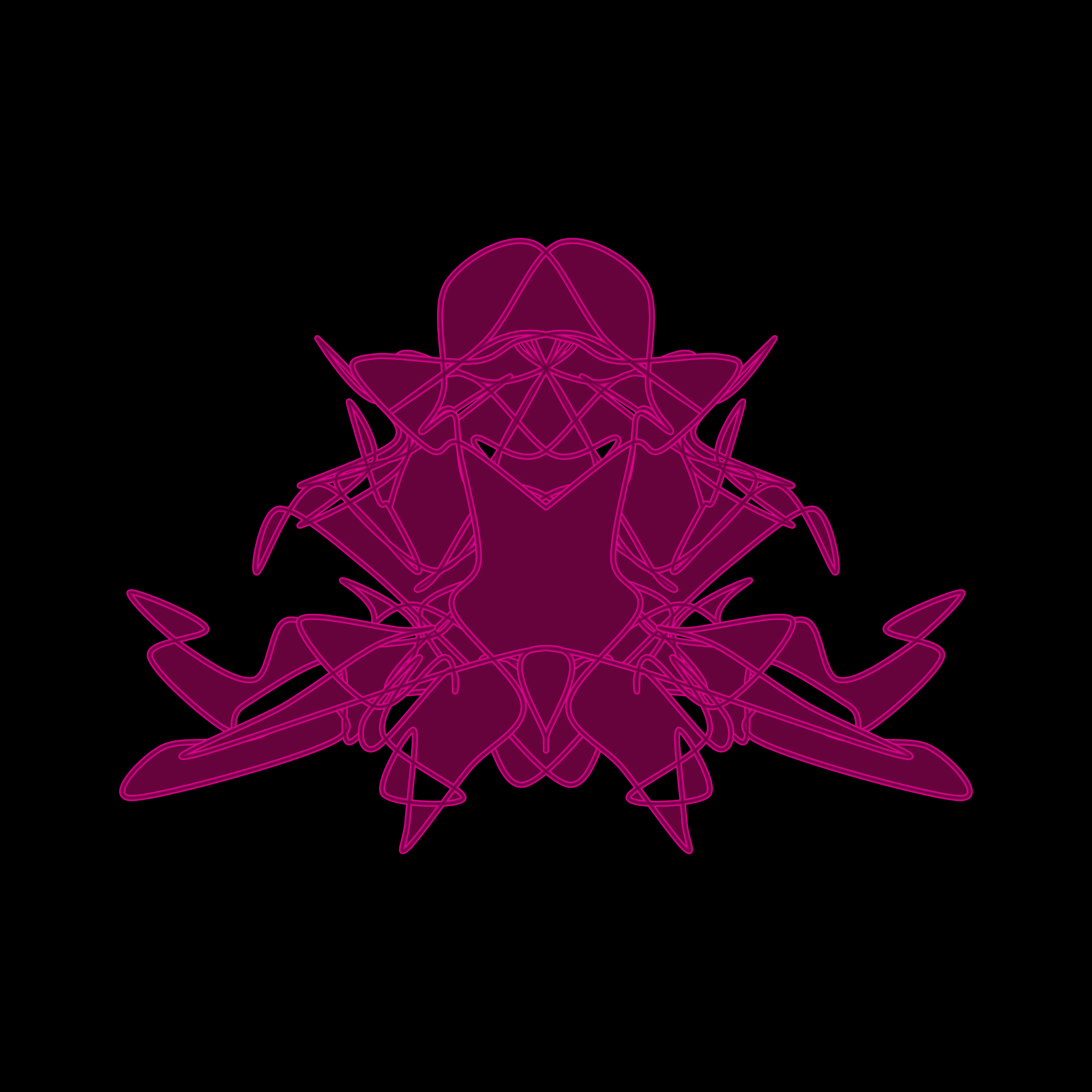 Art Blocks - Art Blocks v2 - Cryptoblots #1265 - NFT # 3001265