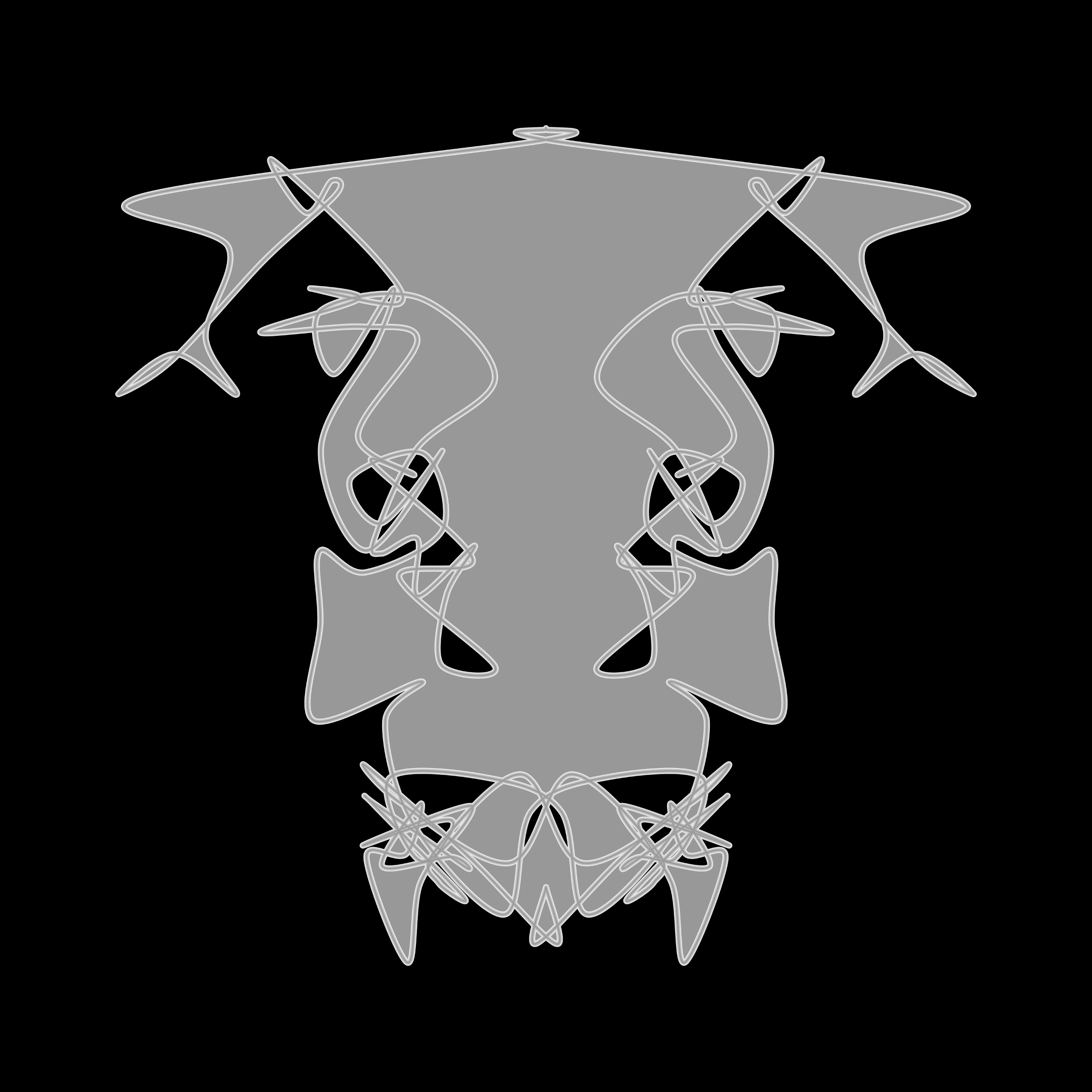 Art Blocks - Art Blocks v2 - Cryptoblots #1267 - NFT # 3001267