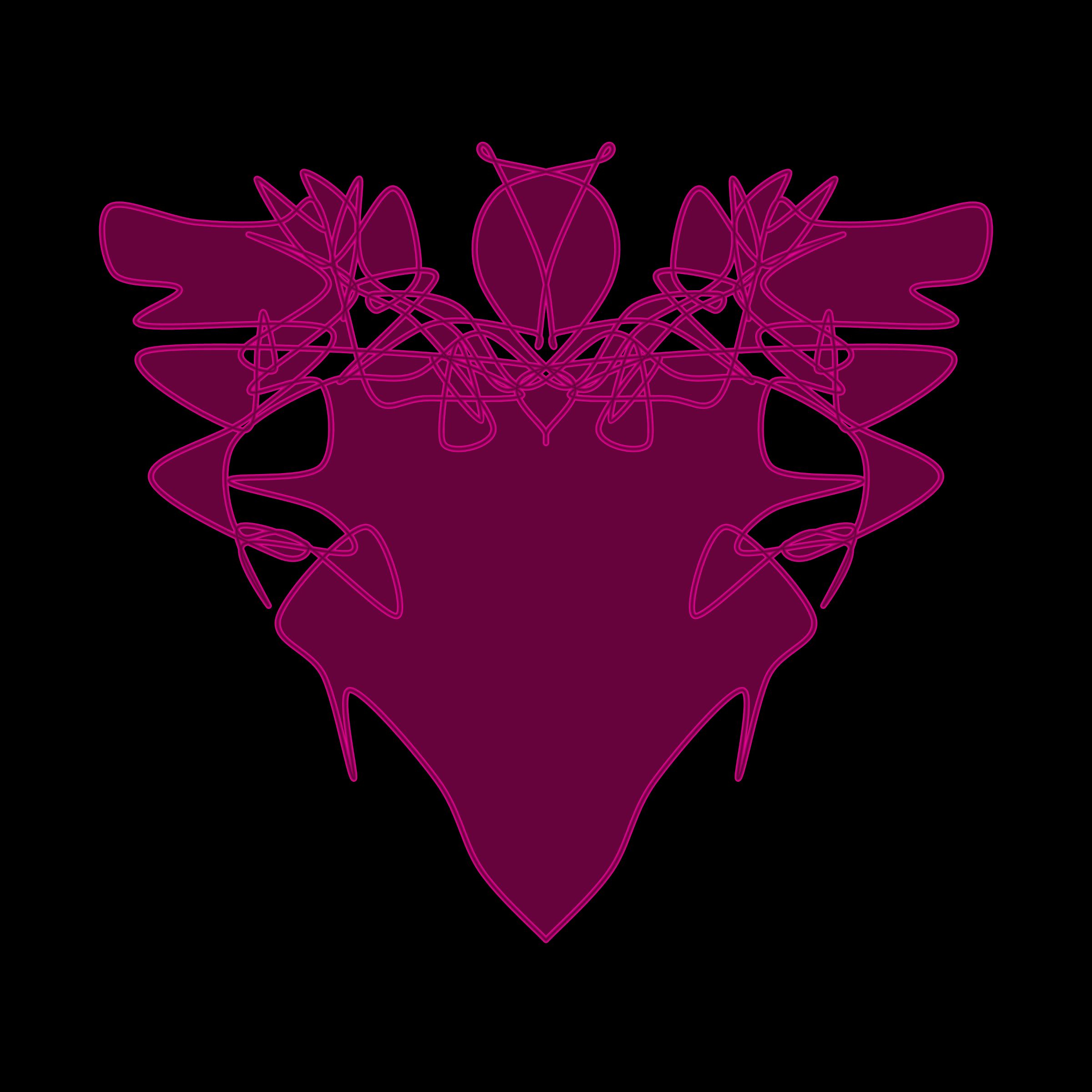 Art Blocks - Art Blocks v2 - Cryptoblots #1270 - NFT # 3001270