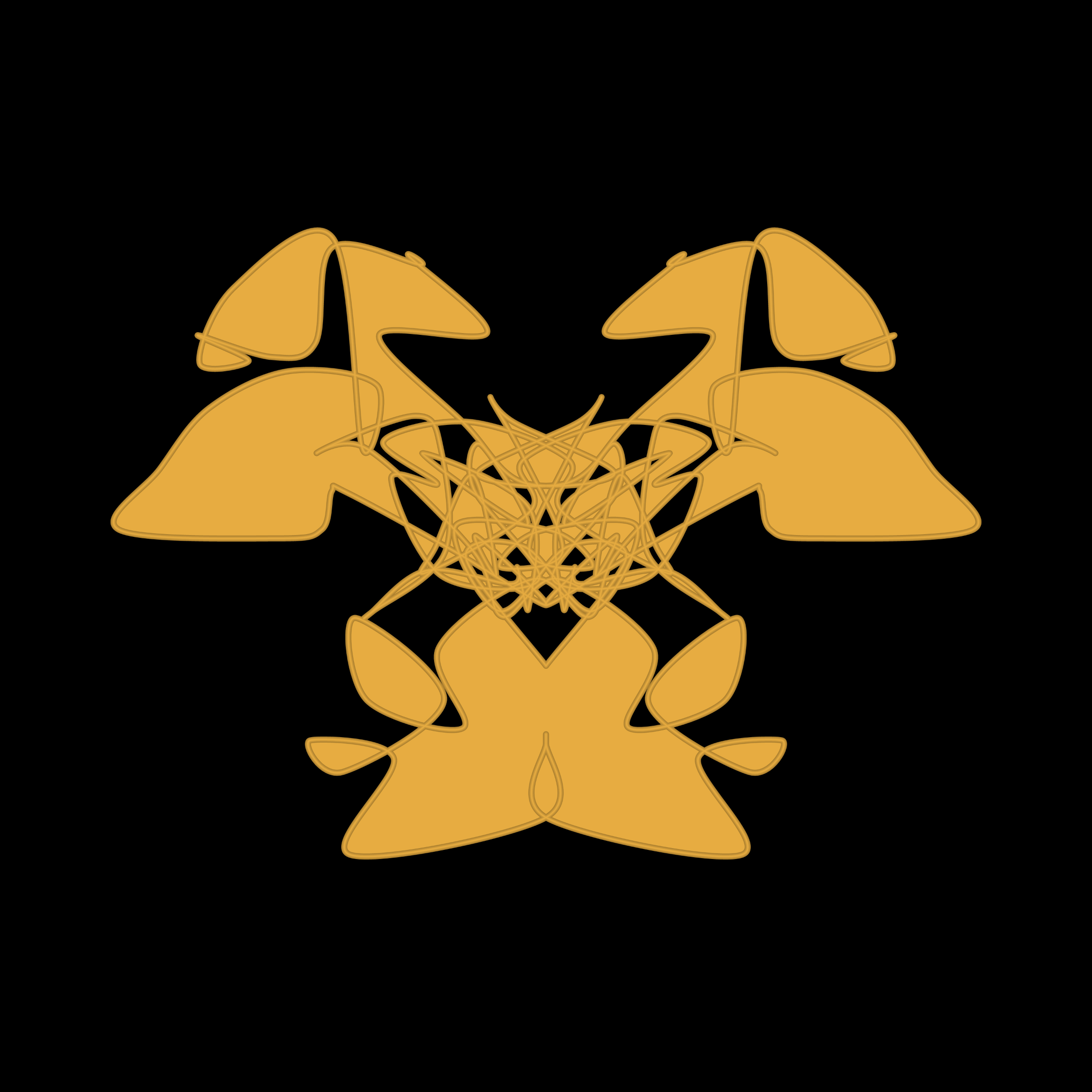 Art Blocks - Art Blocks v2 - Cryptoblots #1275 - NFT # 3001275