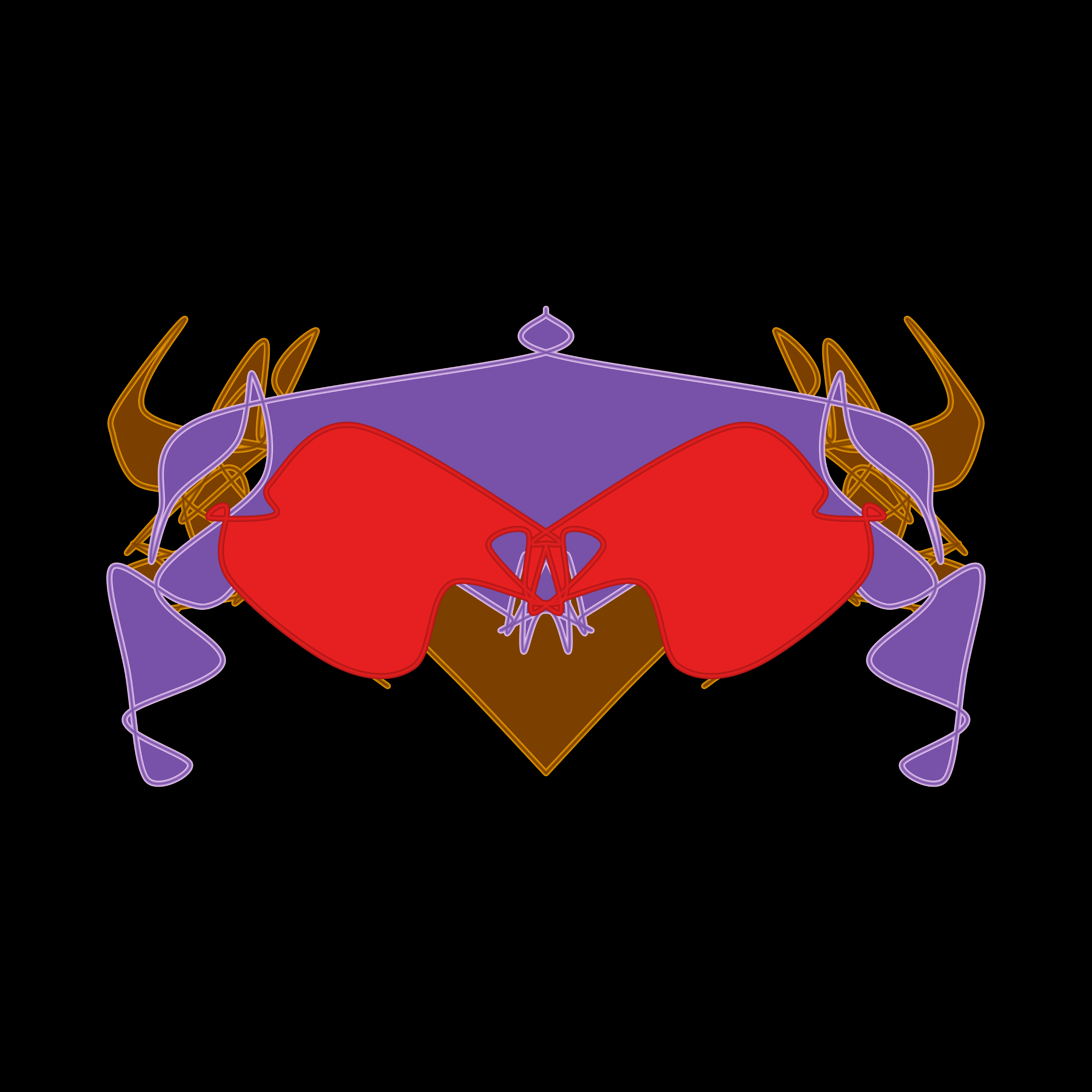 Art Blocks - Art Blocks v2 - Cryptoblots #1279 - NFT # 3001279