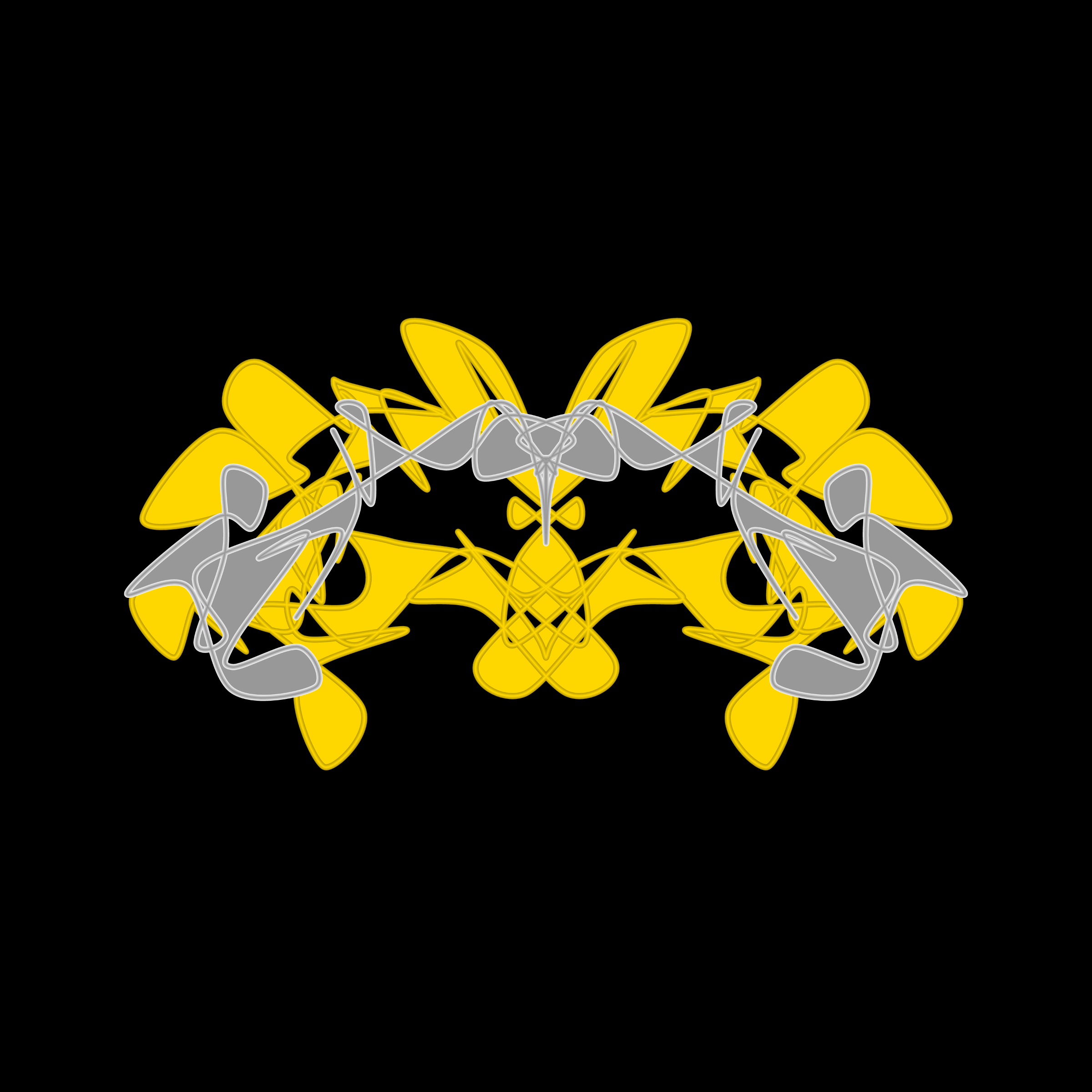 Art Blocks - Art Blocks v2 - Cryptoblots #1281 - NFT # 3001281