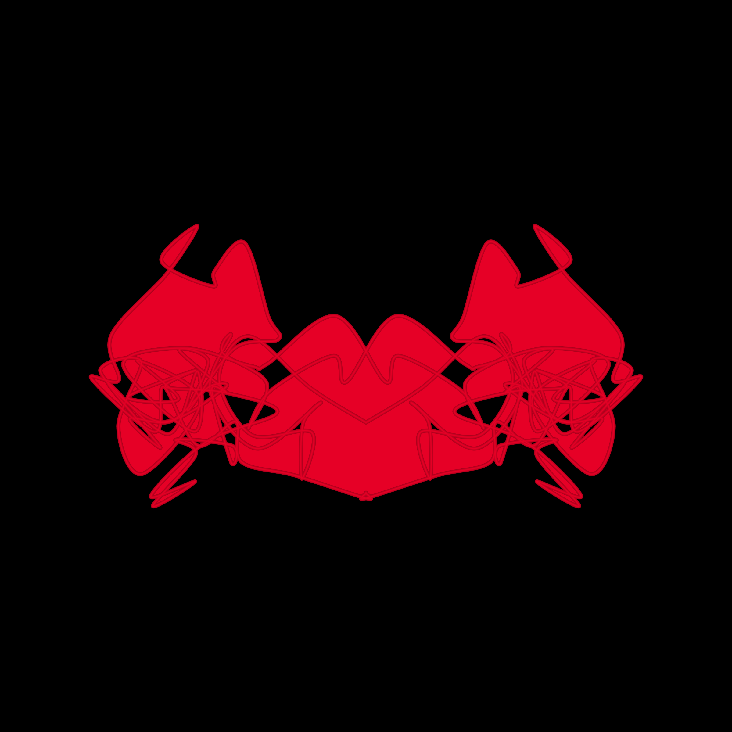 Art Blocks - Art Blocks v2 - Cryptoblots #1282 - NFT # 3001282