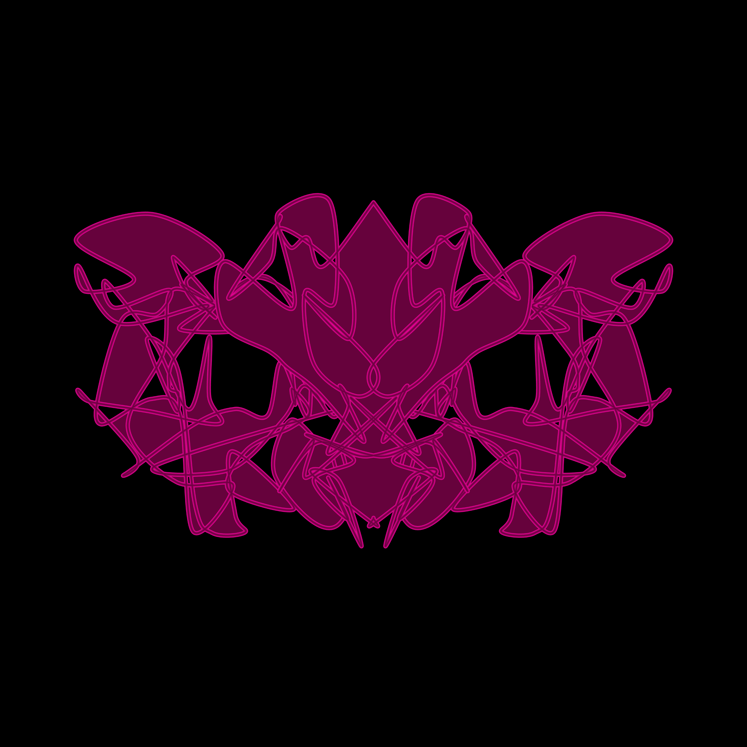 Art Blocks - Art Blocks v2 - Cryptoblots #1283 - NFT # 3001283