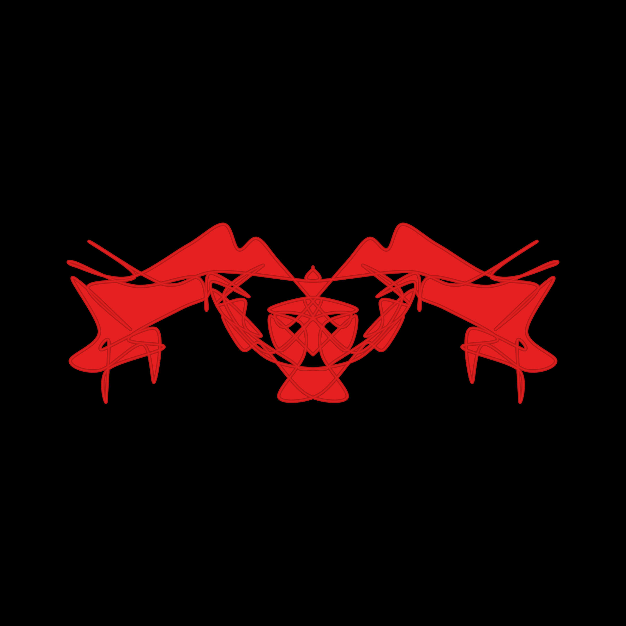 Art Blocks - Art Blocks v2 - Cryptoblots #1287 - NFT # 3001287