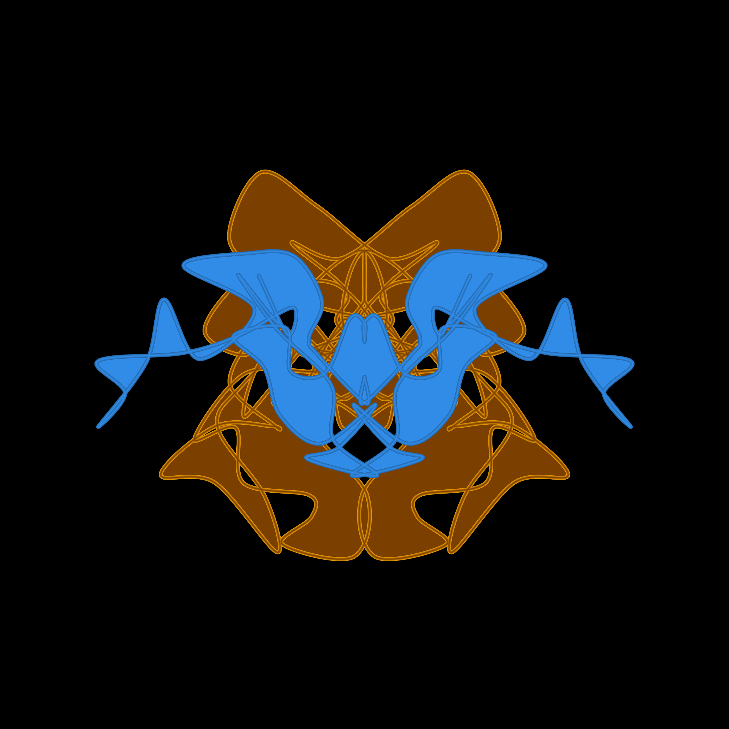 Art Blocks - Art Blocks v2 - Cryptoblots #1289 - NFT # 3001289