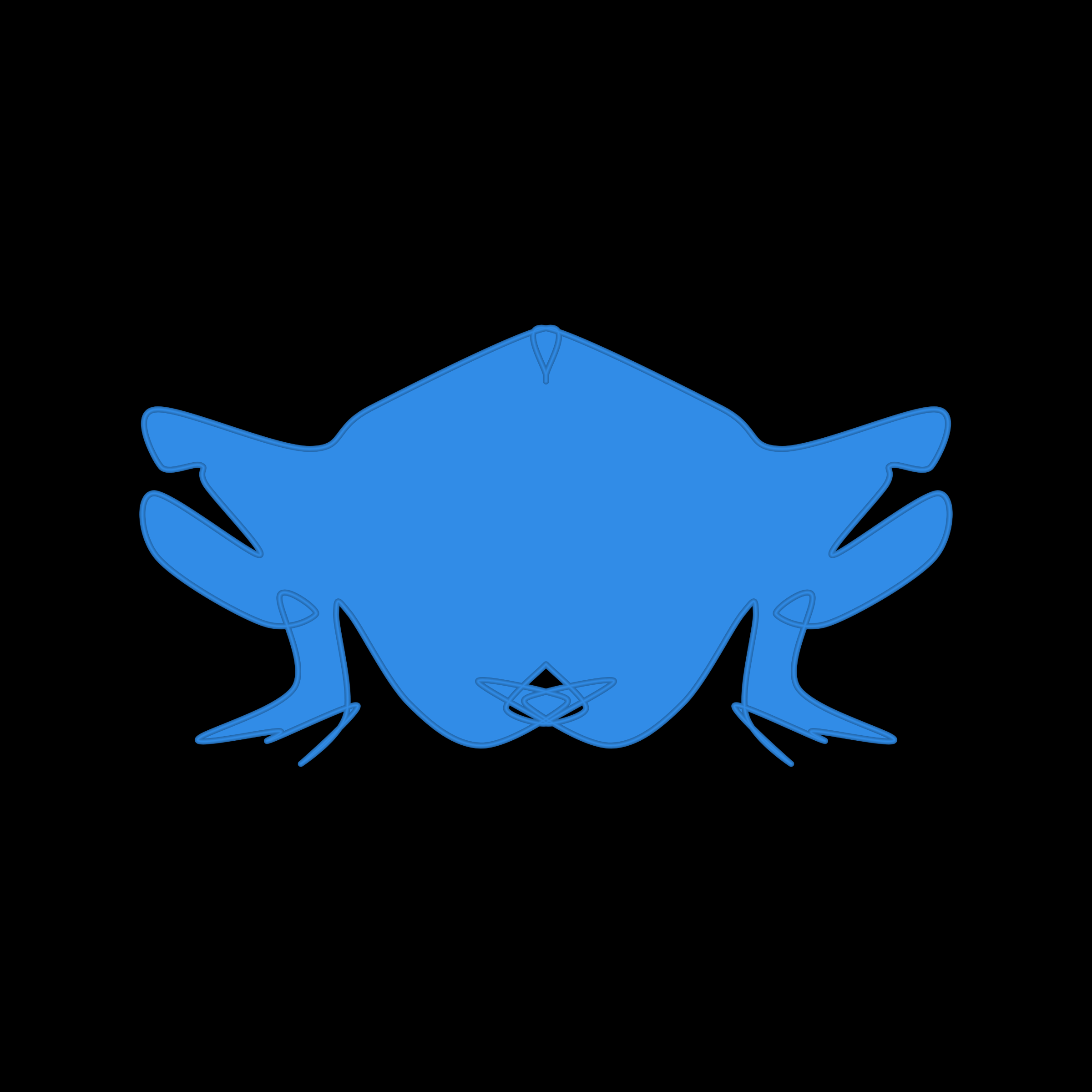 Art Blocks - Art Blocks v2 - Cryptoblots #1293 - NFT # 3001293