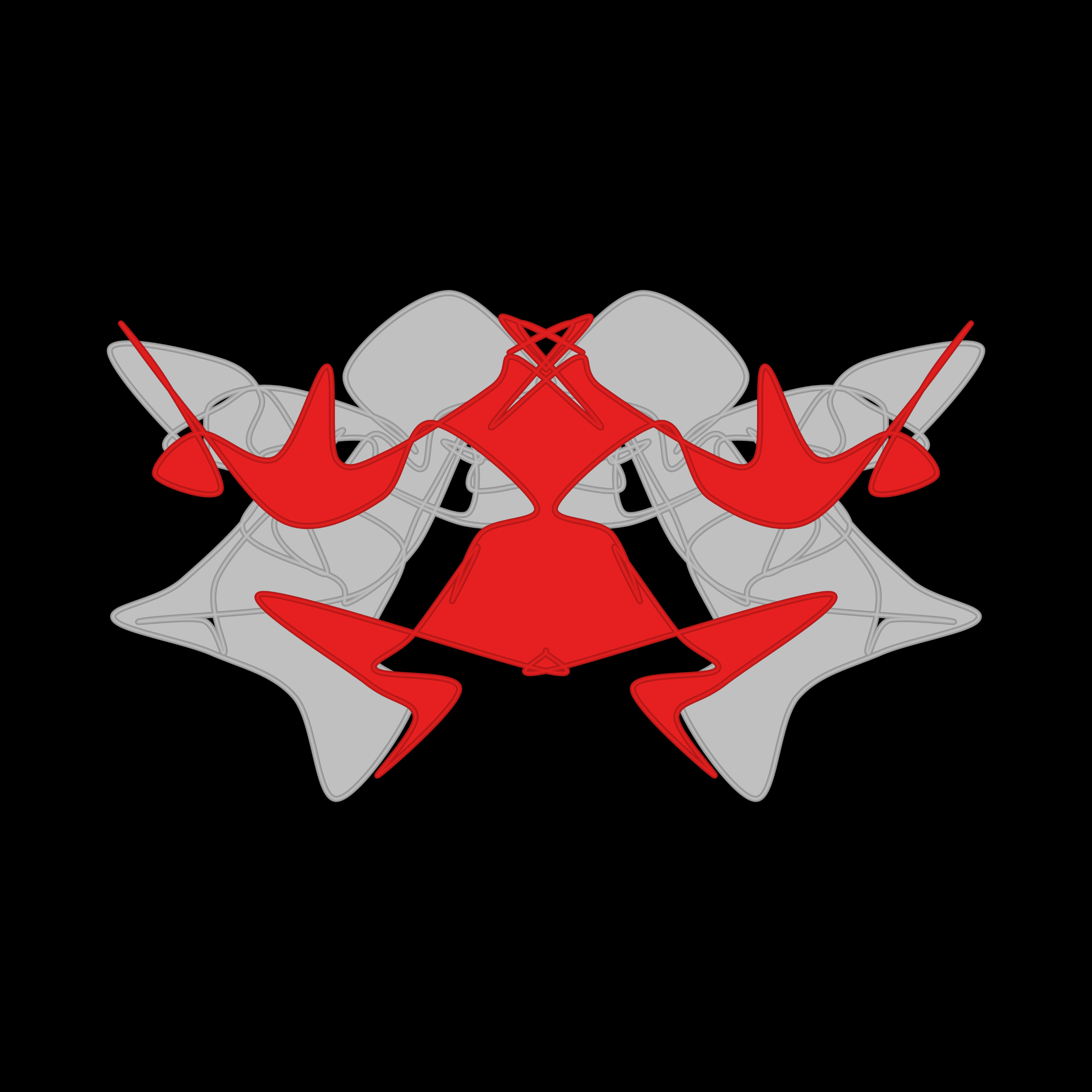 Art Blocks - Art Blocks v2 - Cryptoblots #1297 - NFT # 3001297