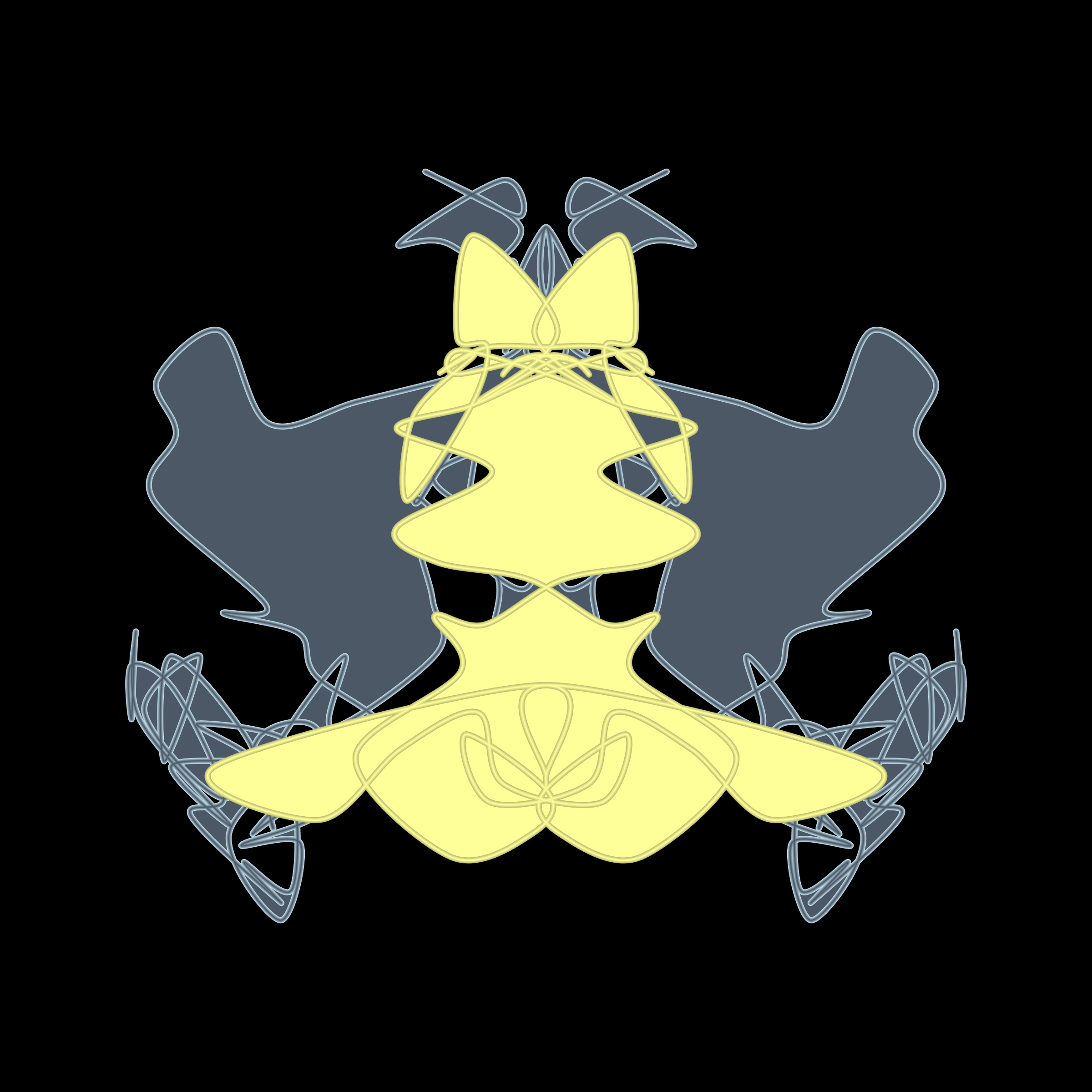 Art Blocks - Art Blocks v2 - Cryptoblots #1303 - NFT # 3001303