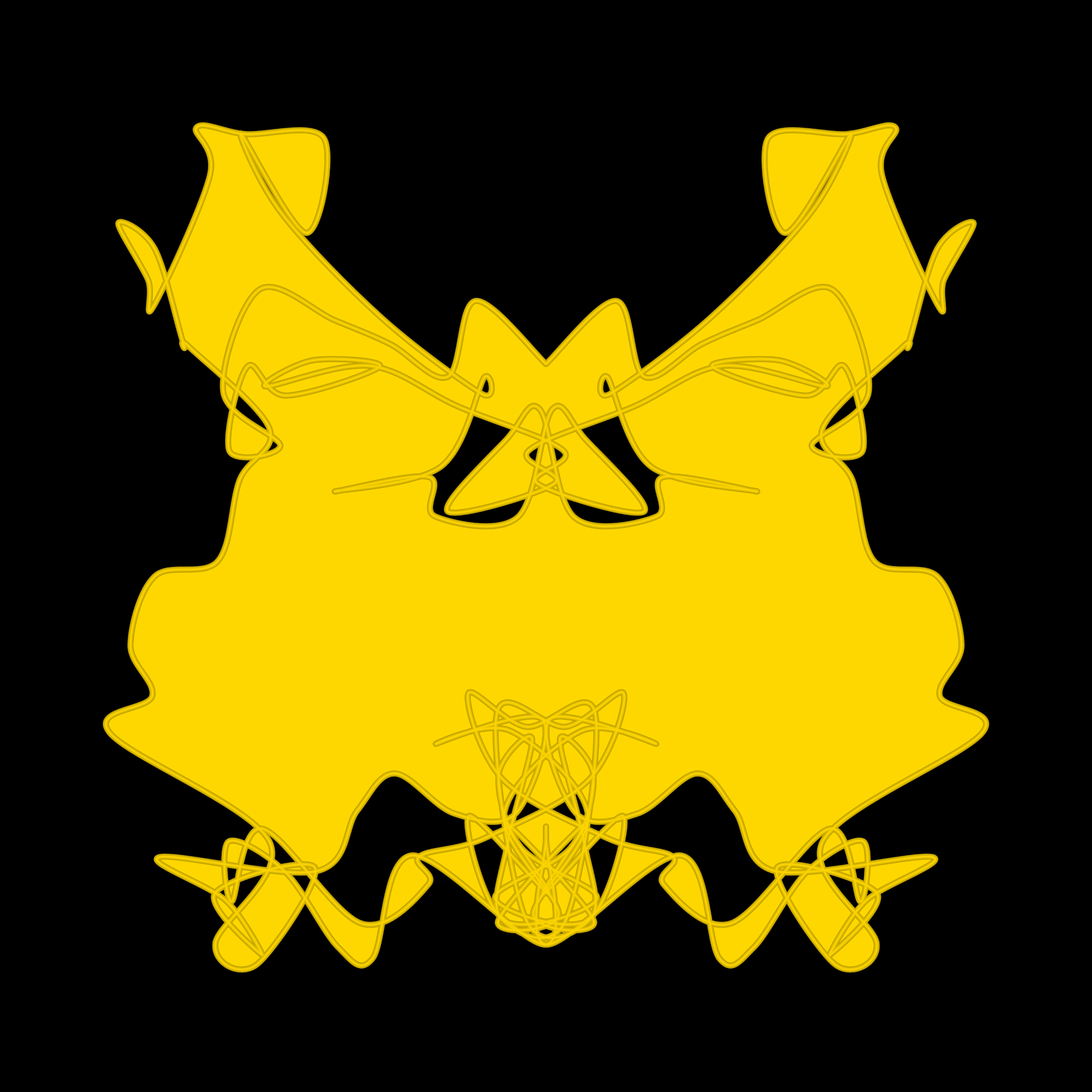 Art Blocks - Art Blocks v2 - Cryptoblots #1304 - NFT # 3001304