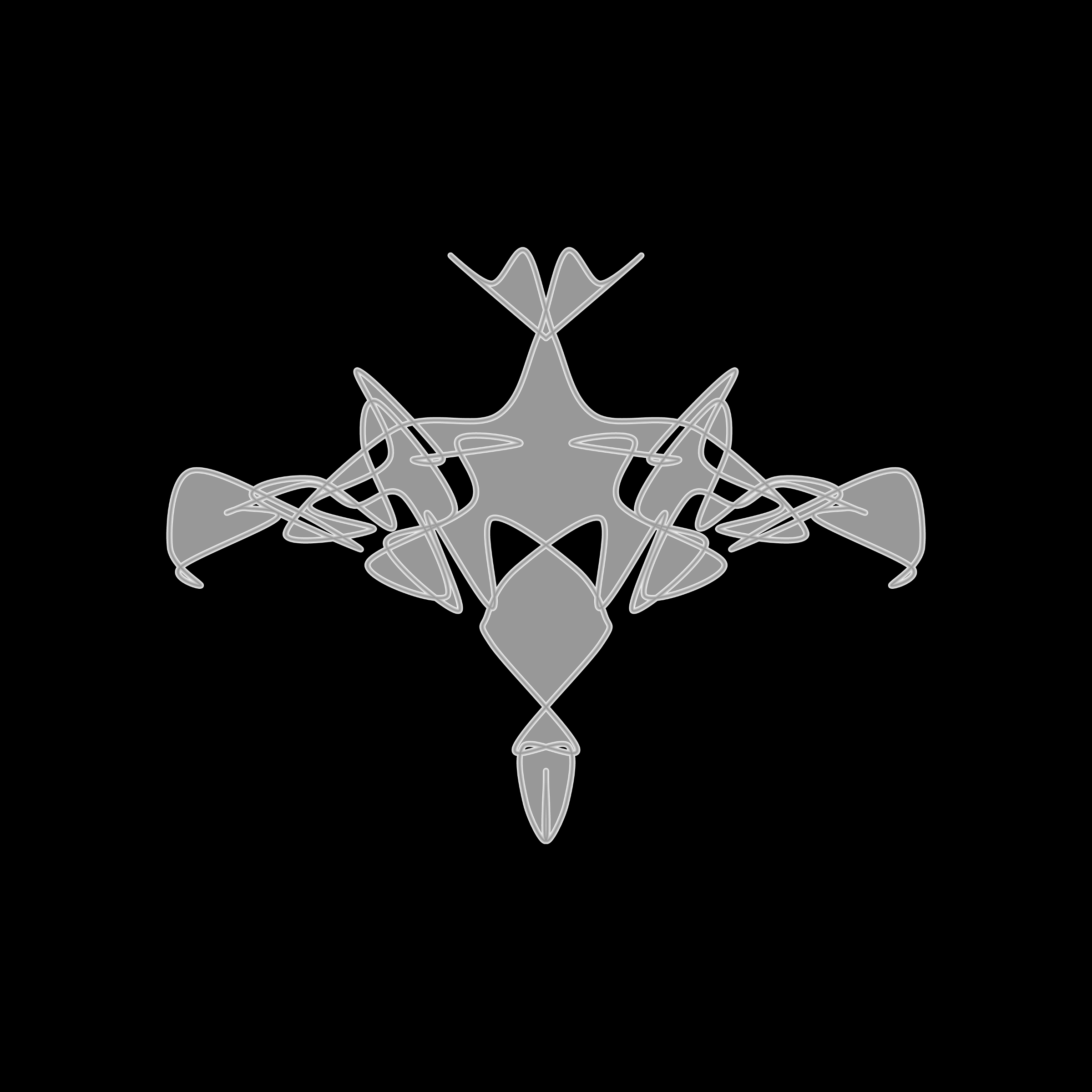 Art Blocks - Art Blocks v2 - Cryptoblots #1306 - NFT # 3001306