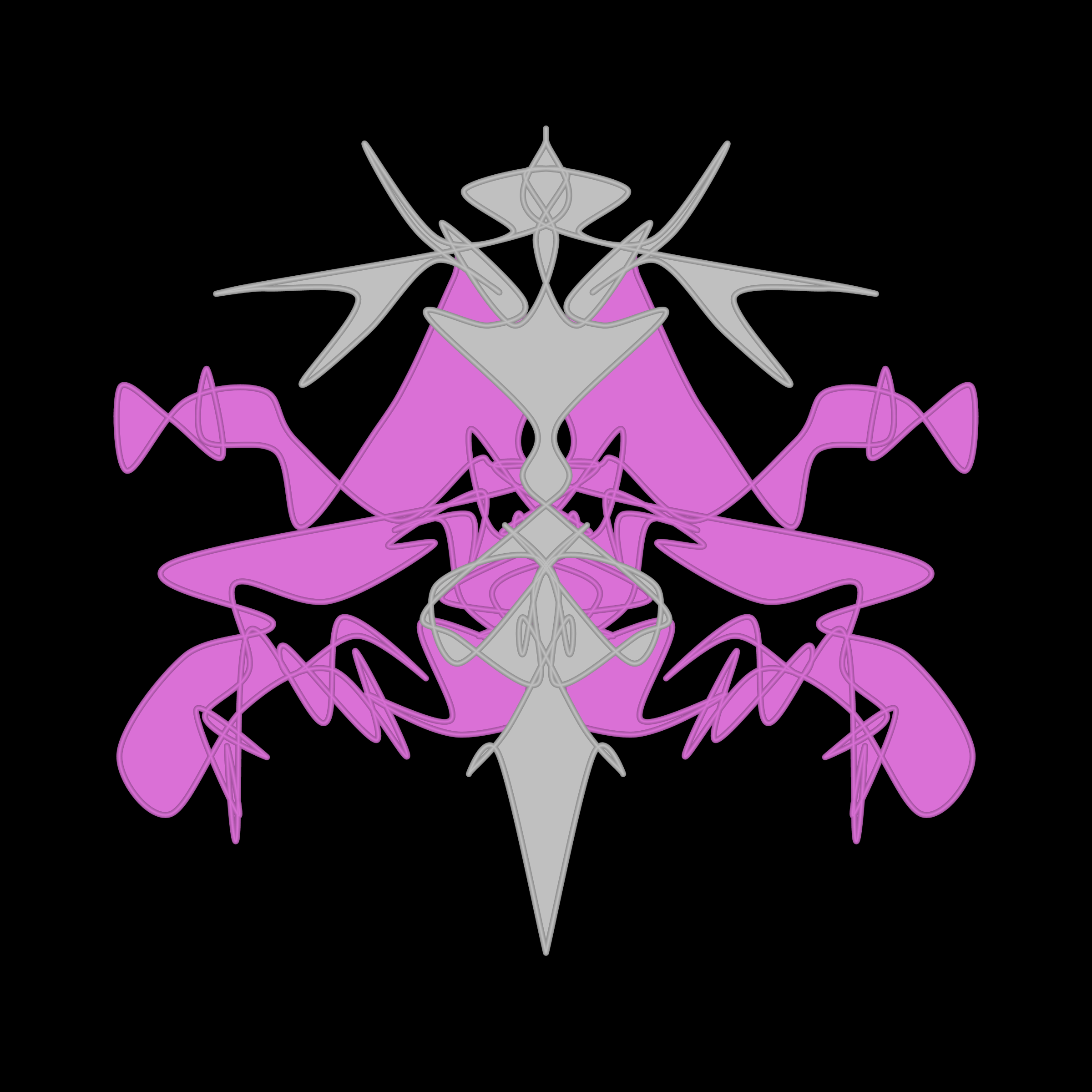 Art Blocks - Art Blocks v2 - Cryptoblots #1309 - NFT # 3001309