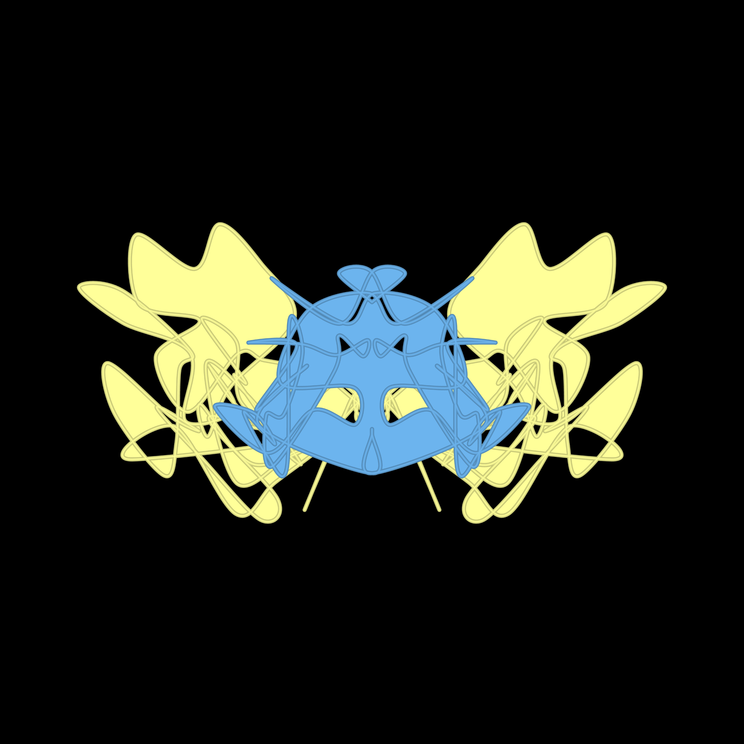 Art Blocks - Art Blocks v2 - Cryptoblots #1310 - NFT # 3001310