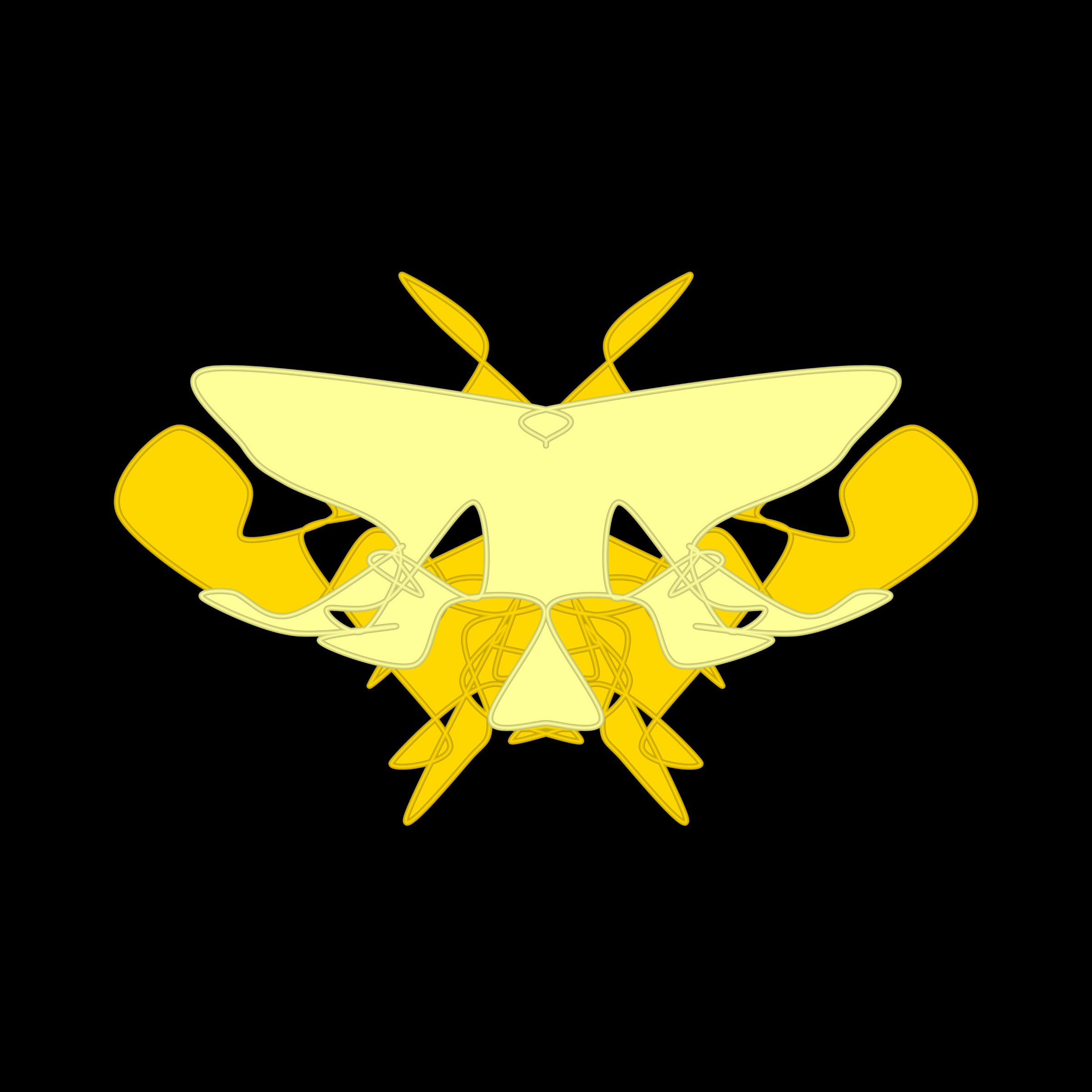 Art Blocks - Art Blocks v2 - Cryptoblots #1312 - NFT # 3001312