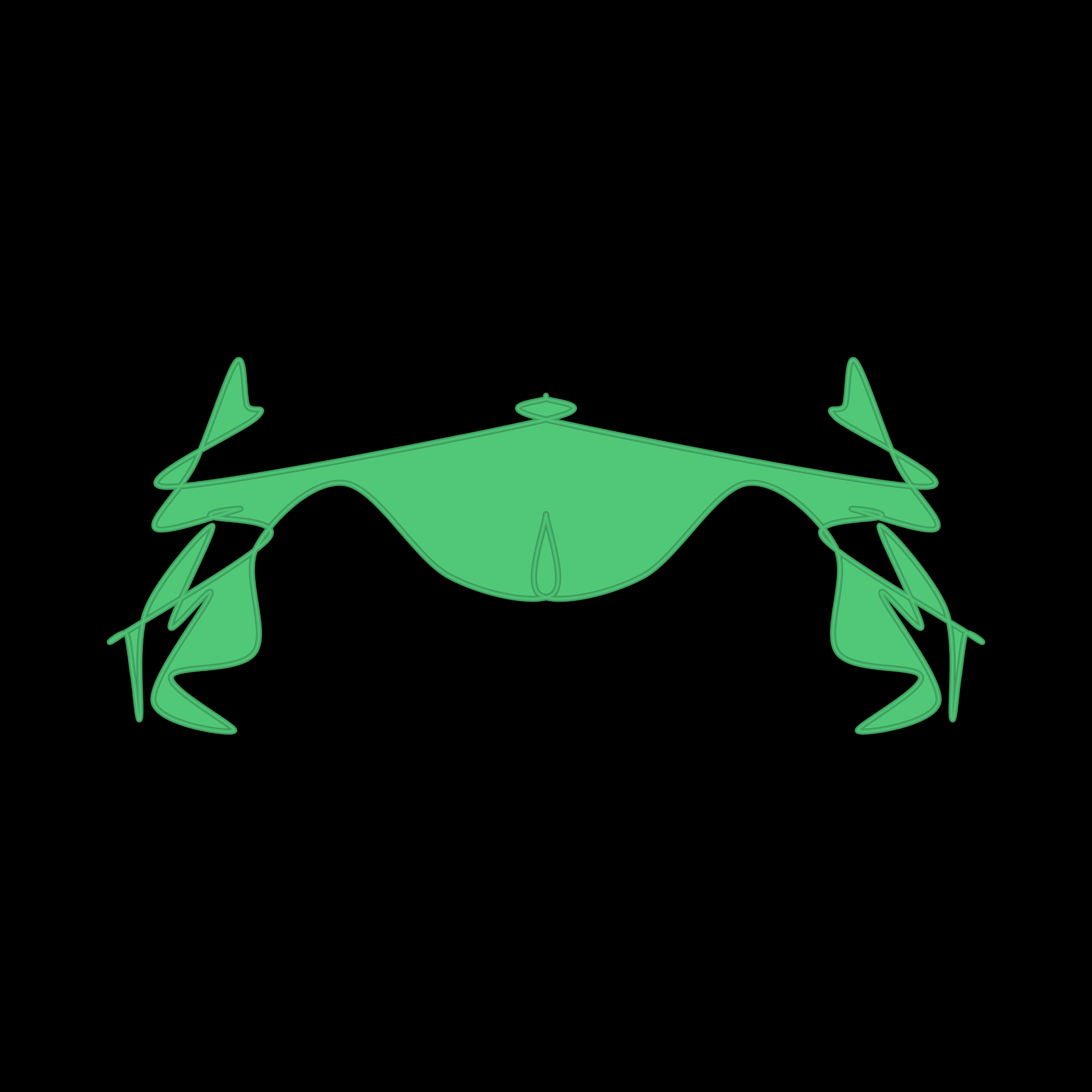 Art Blocks - Art Blocks v2 - Cryptoblots #1313 - NFT # 3001313