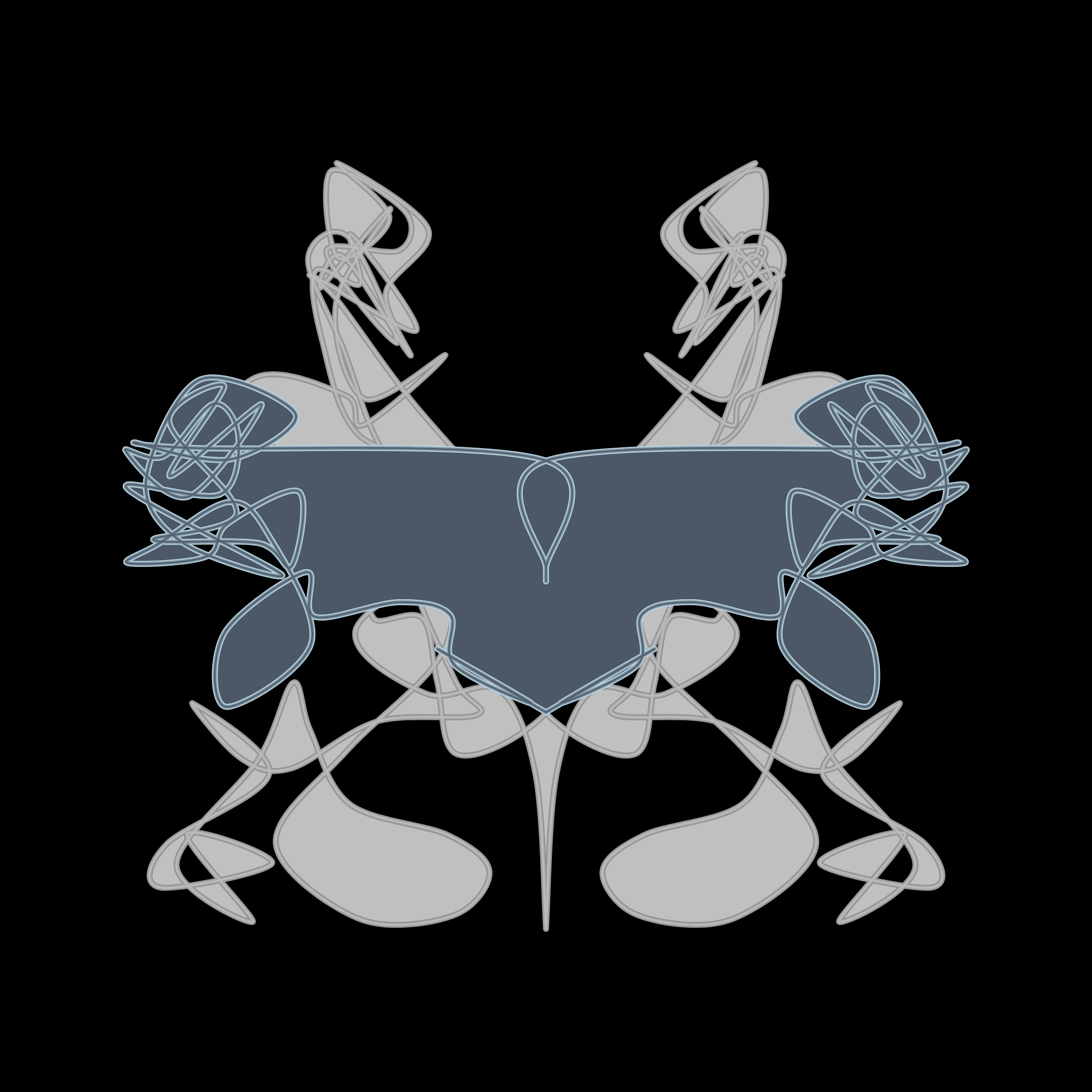 Art Blocks - Art Blocks v2 - Cryptoblots #1319 - NFT # 3001319