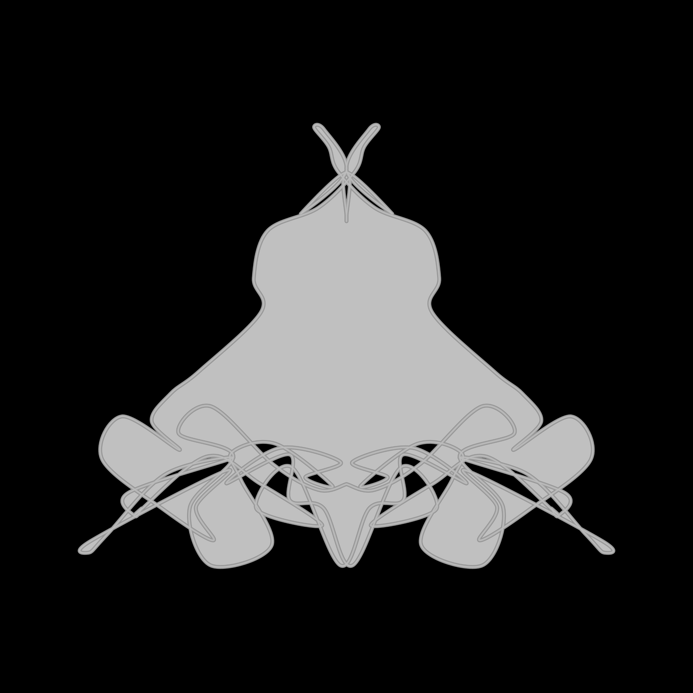 Art Blocks - Art Blocks v2 - Cryptoblots #1320 - NFT # 3001320