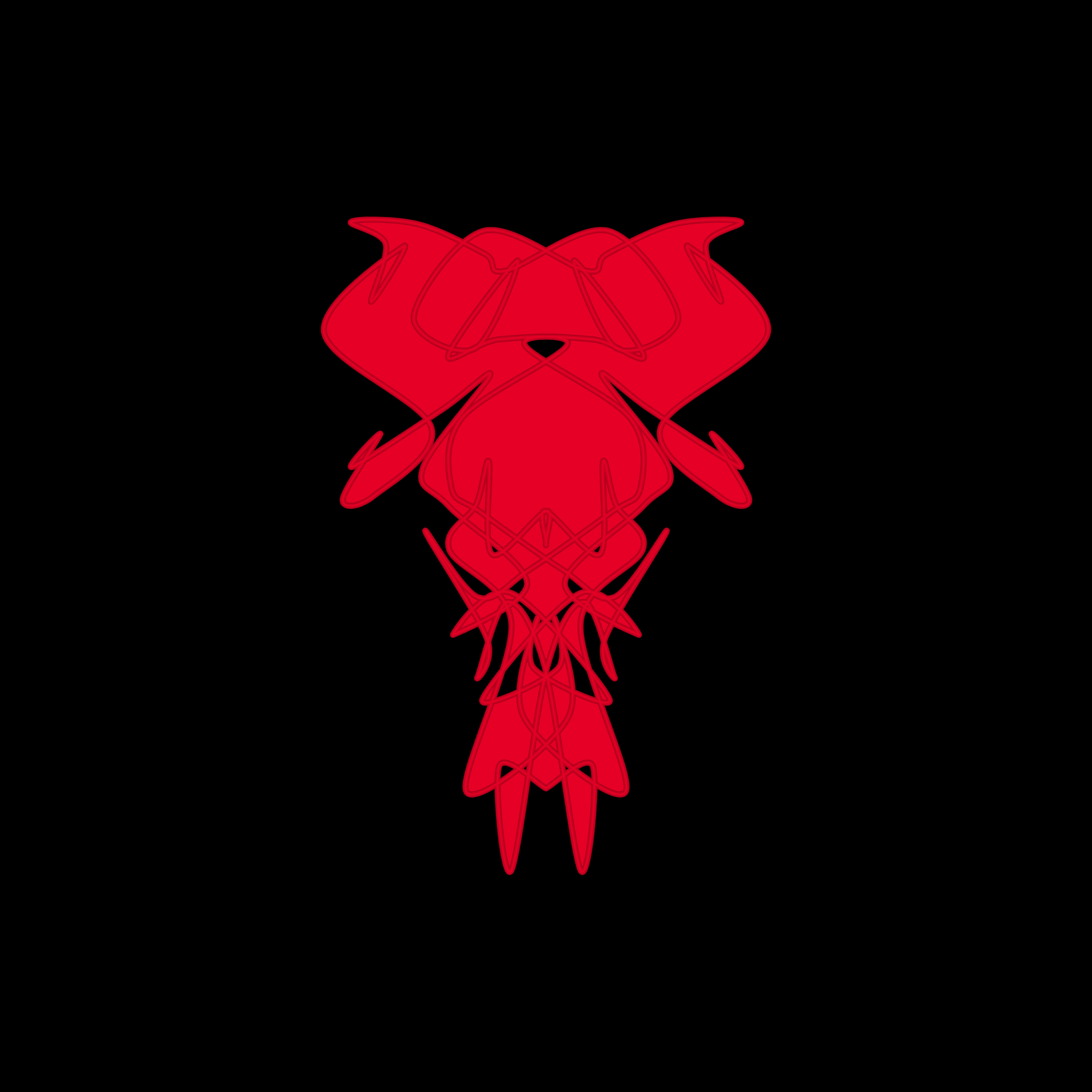 Art Blocks - Art Blocks v2 - Cryptoblots #1324 - NFT # 3001324