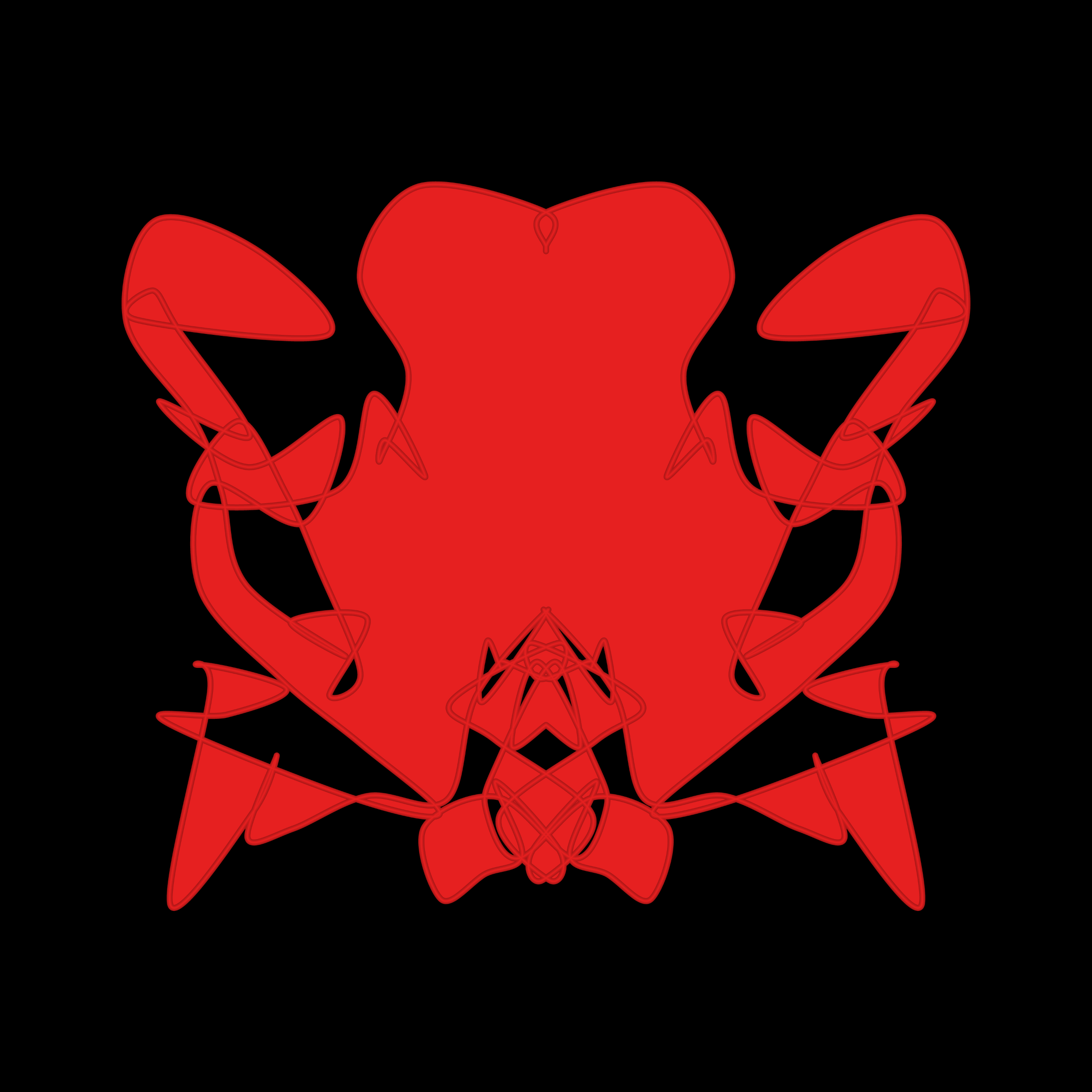 Art Blocks - Art Blocks v2 - Cryptoblots #1326 - NFT # 3001326