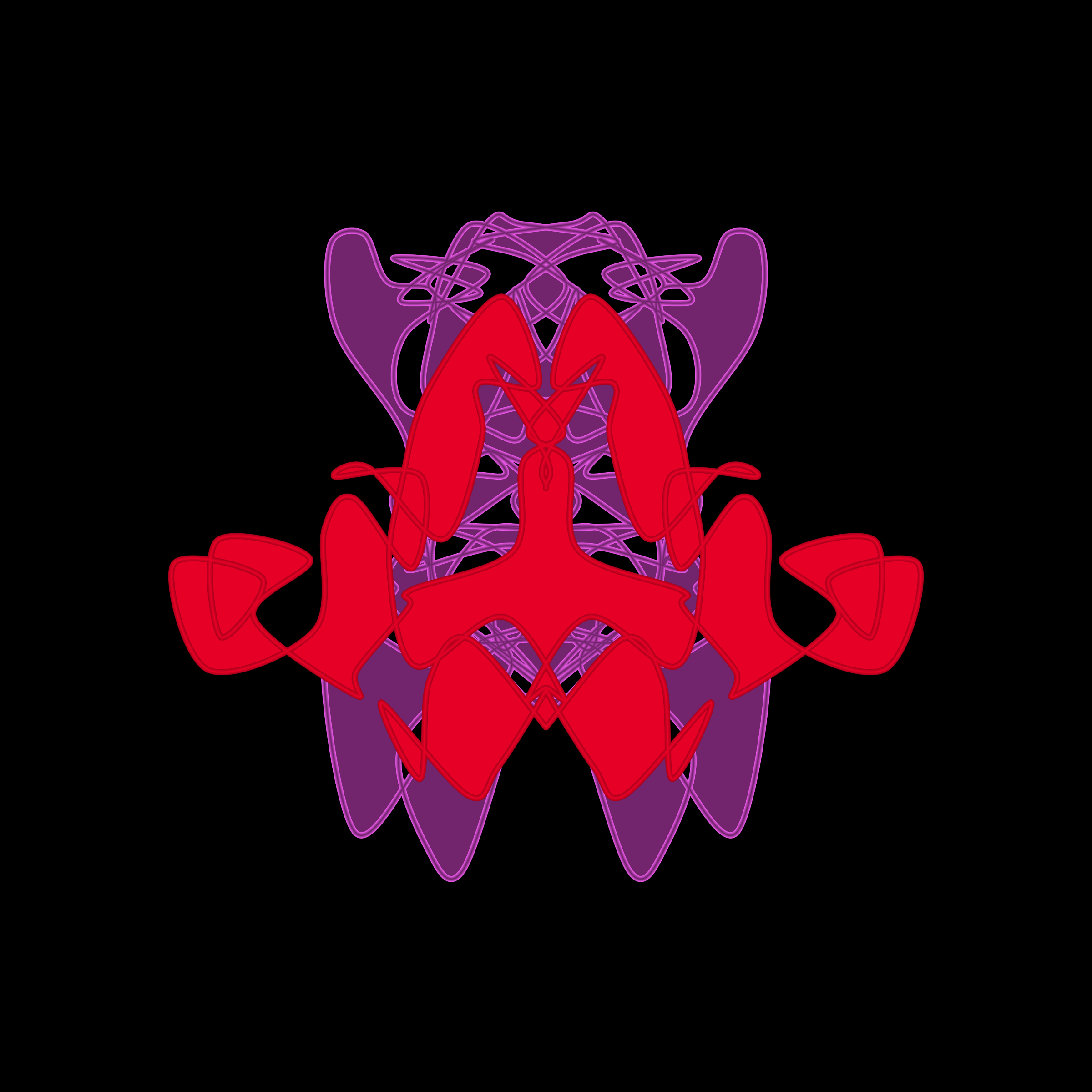 Art Blocks - Art Blocks v2 - Cryptoblots #1327 - NFT # 3001327