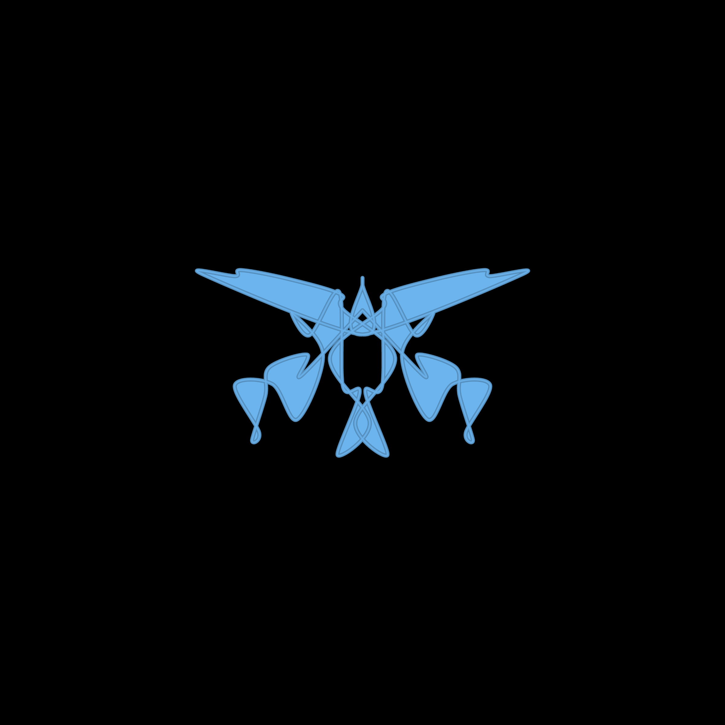 Art Blocks - Art Blocks v2 - Cryptoblots #1328 - NFT # 3001328