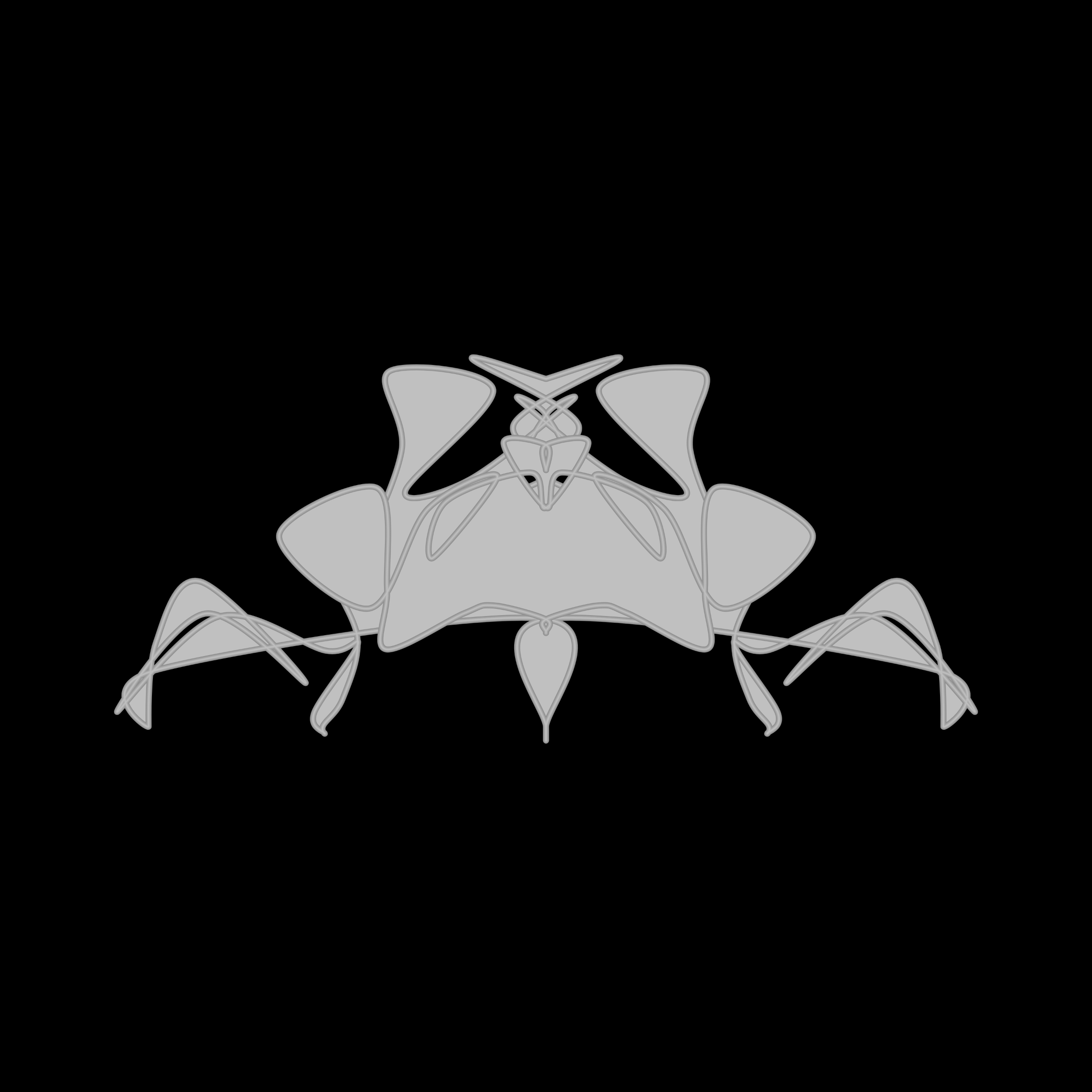 Art Blocks - Art Blocks v2 - Cryptoblots #1335 - NFT # 3001335