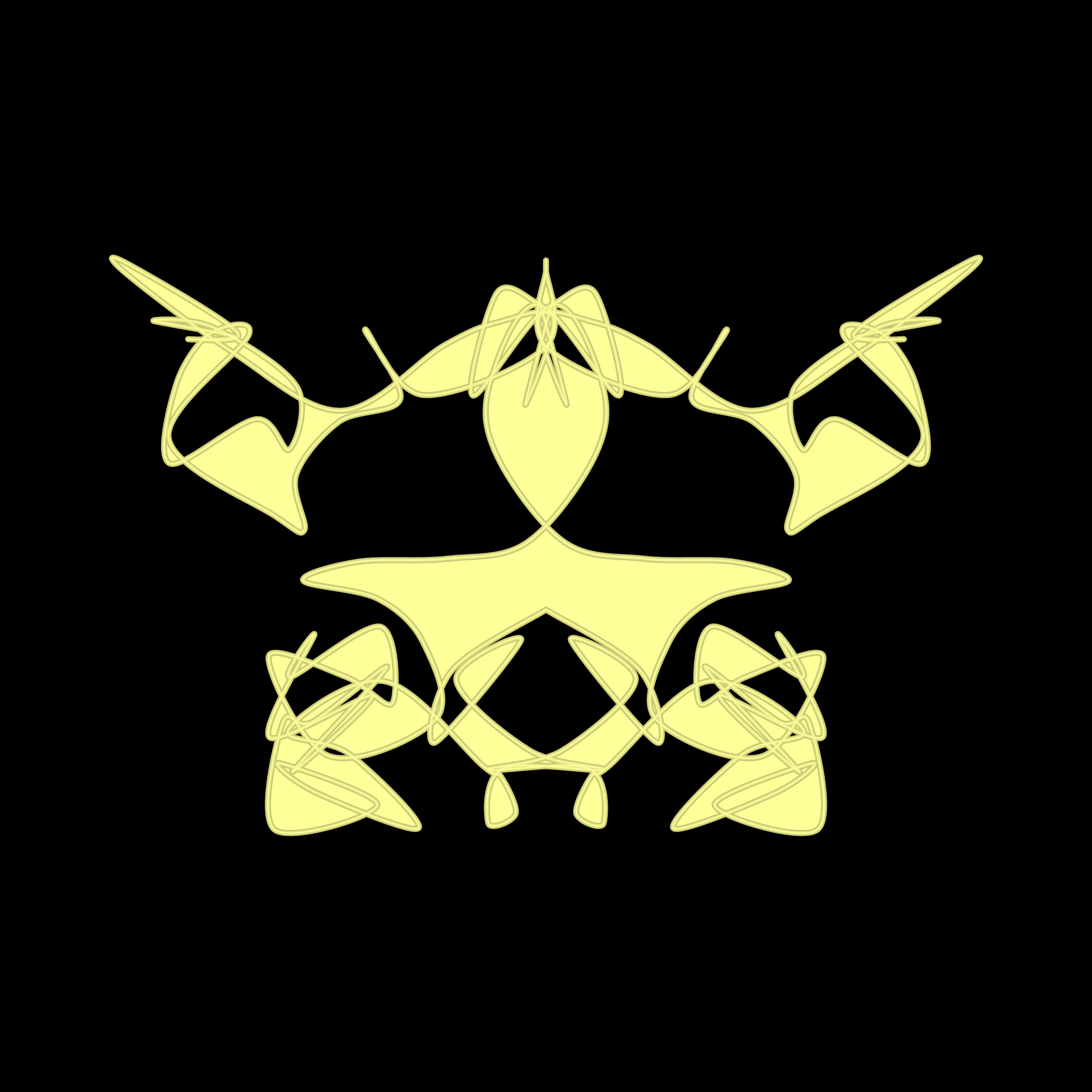 Art Blocks - Art Blocks v2 - Cryptoblots #1338 - NFT # 3001338