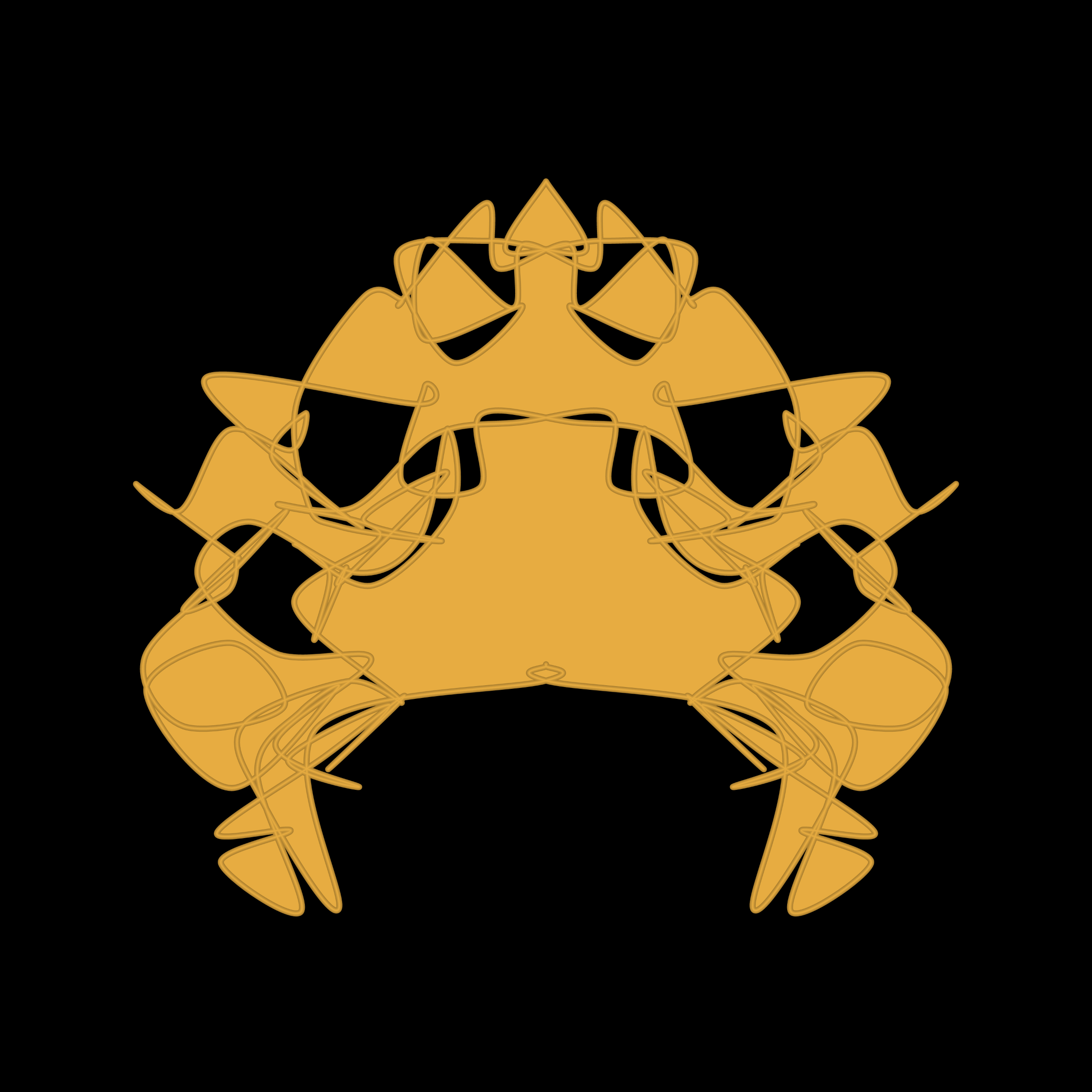 Art Blocks - Art Blocks v2 - Cryptoblots #1339 - NFT # 3001339