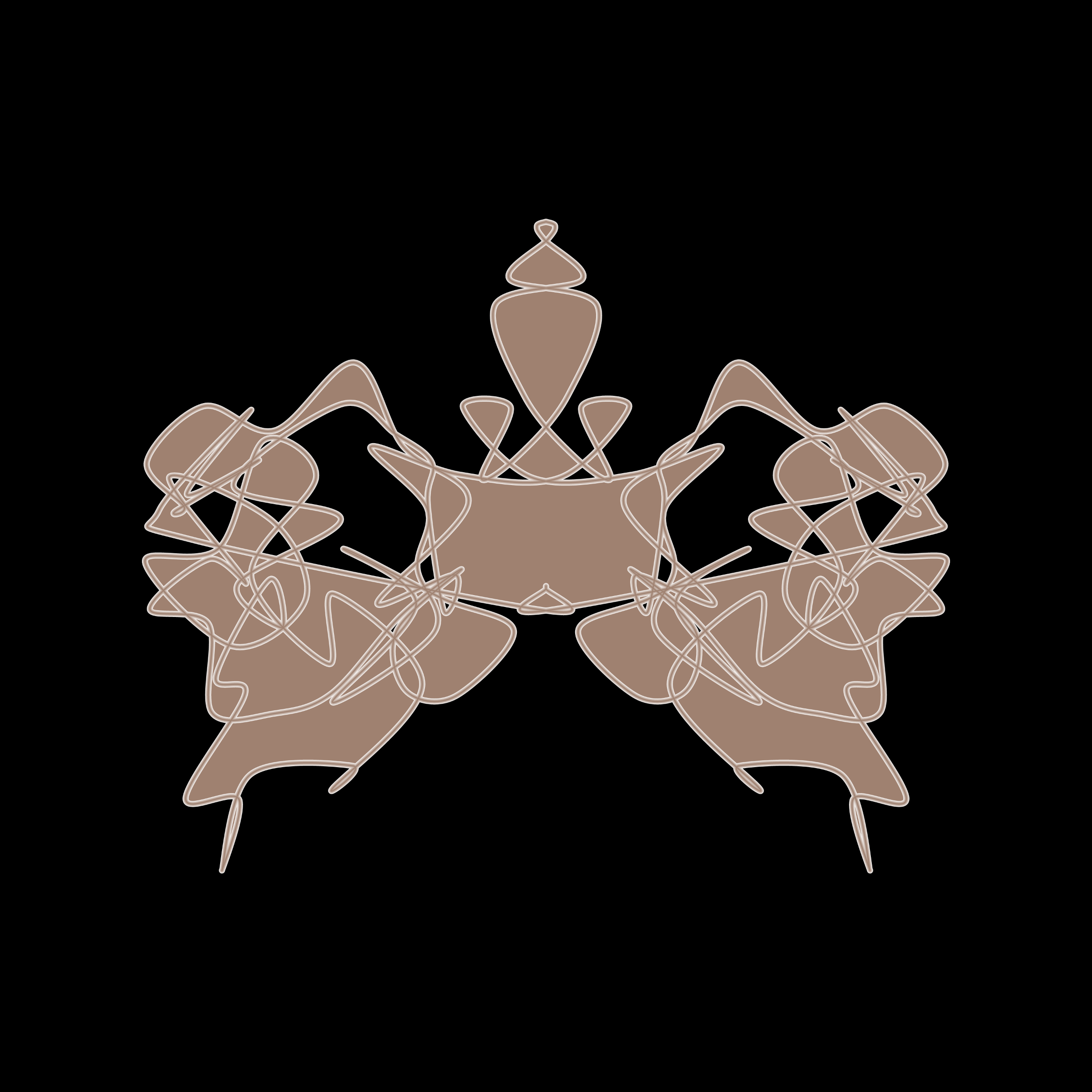 Art Blocks - Art Blocks v2 - Cryptoblots #1341 - NFT # 3001341