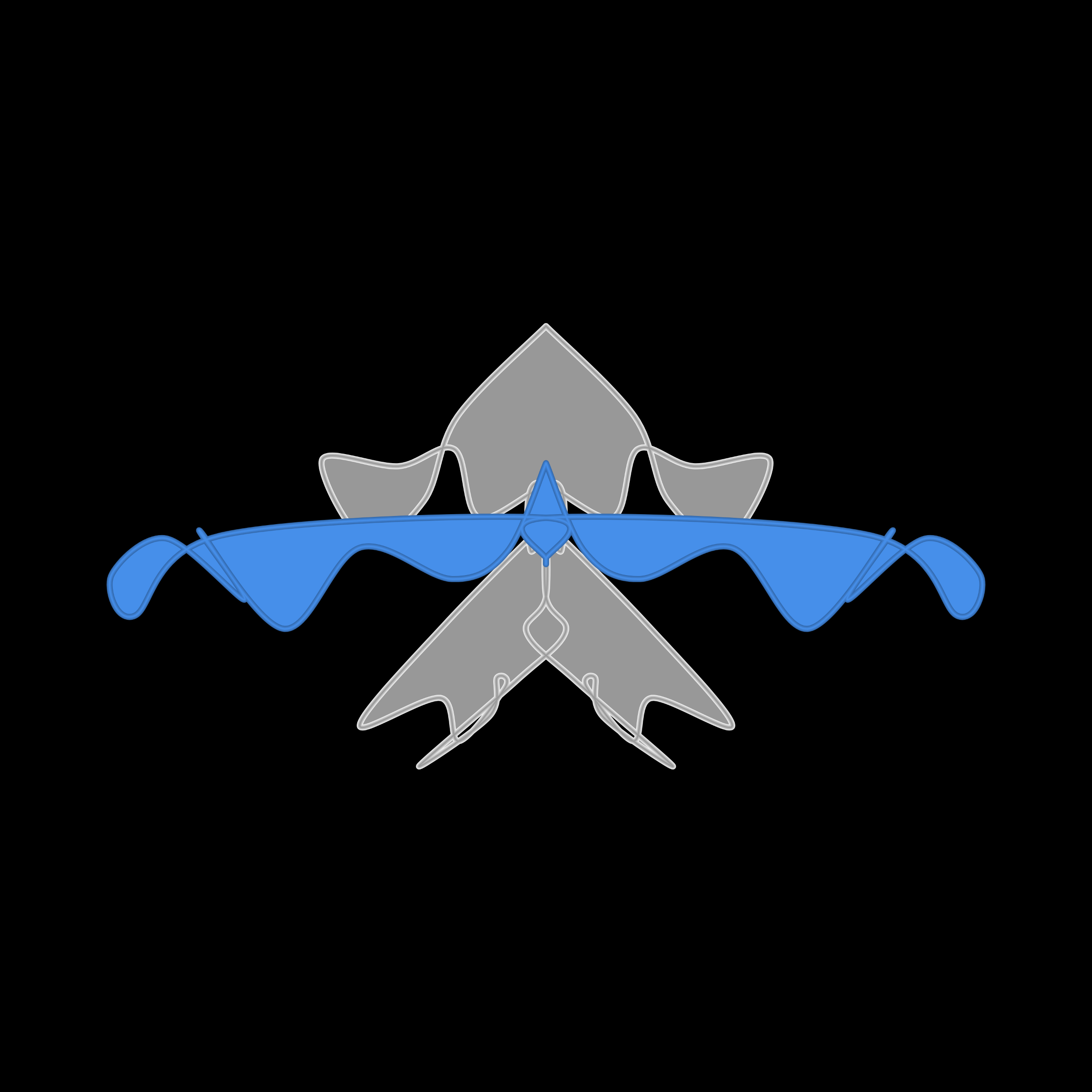 Art Blocks - Art Blocks v2 - Cryptoblots #1343 - NFT # 3001343