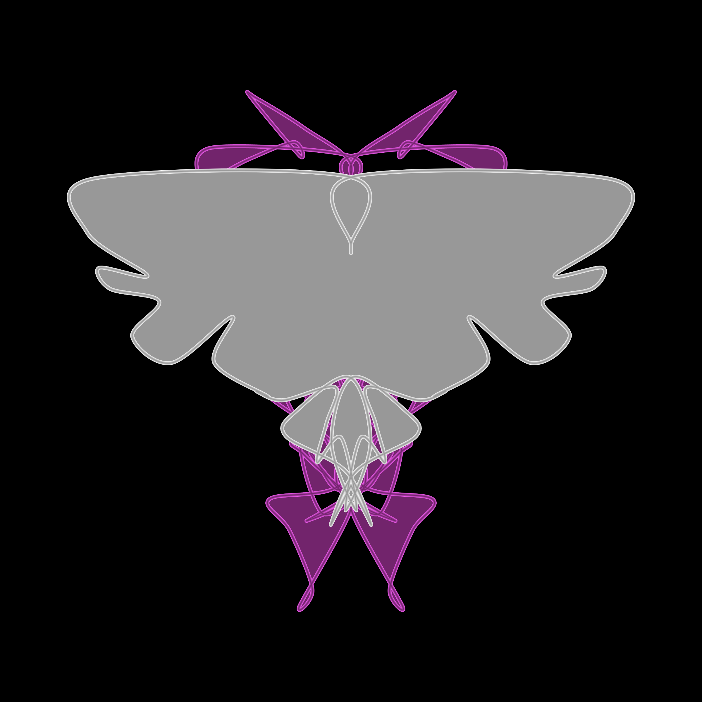 Art Blocks - Art Blocks v2 - Cryptoblots #1344 - NFT # 3001344