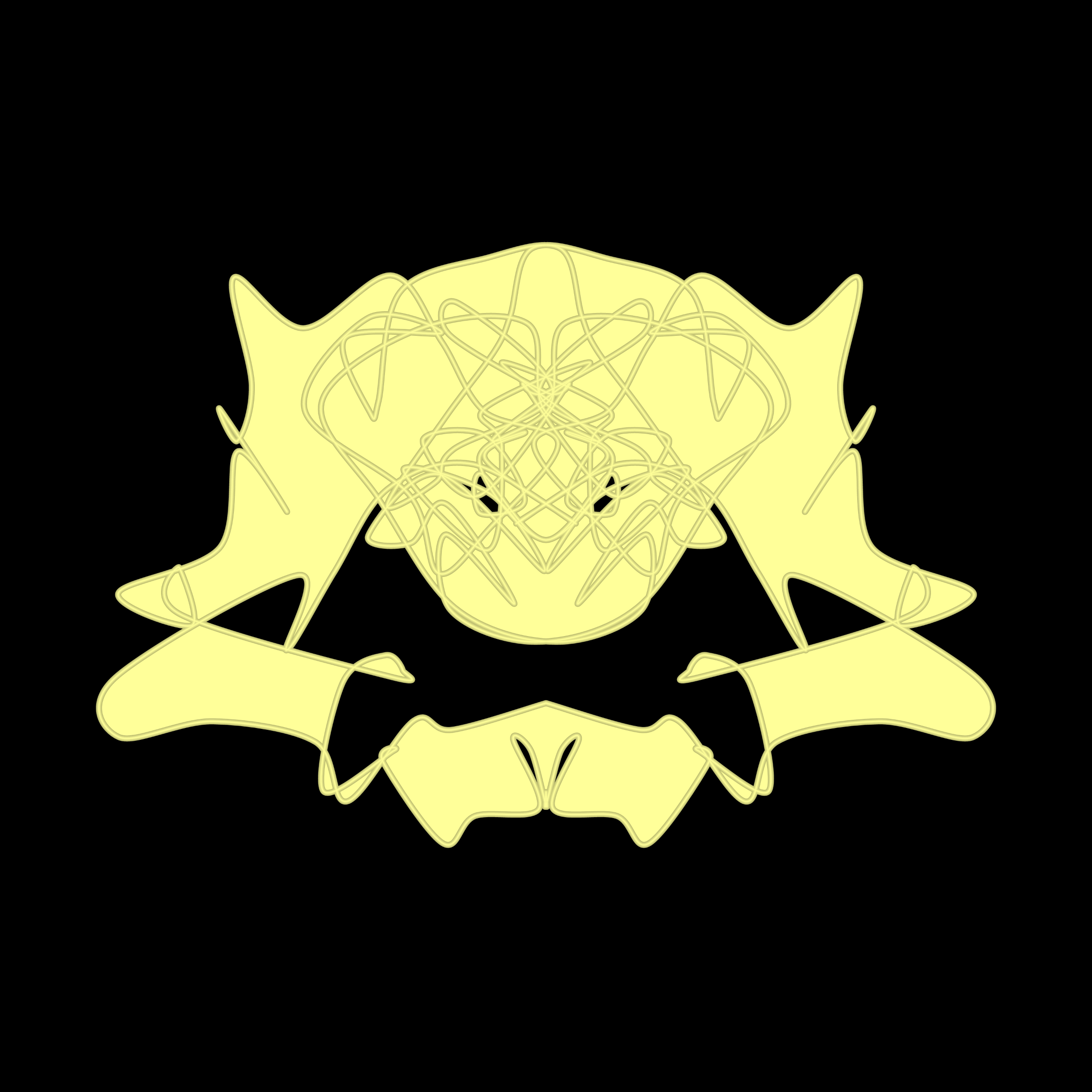 Art Blocks - Art Blocks v2 - Cryptoblots #1350 - NFT # 3001350