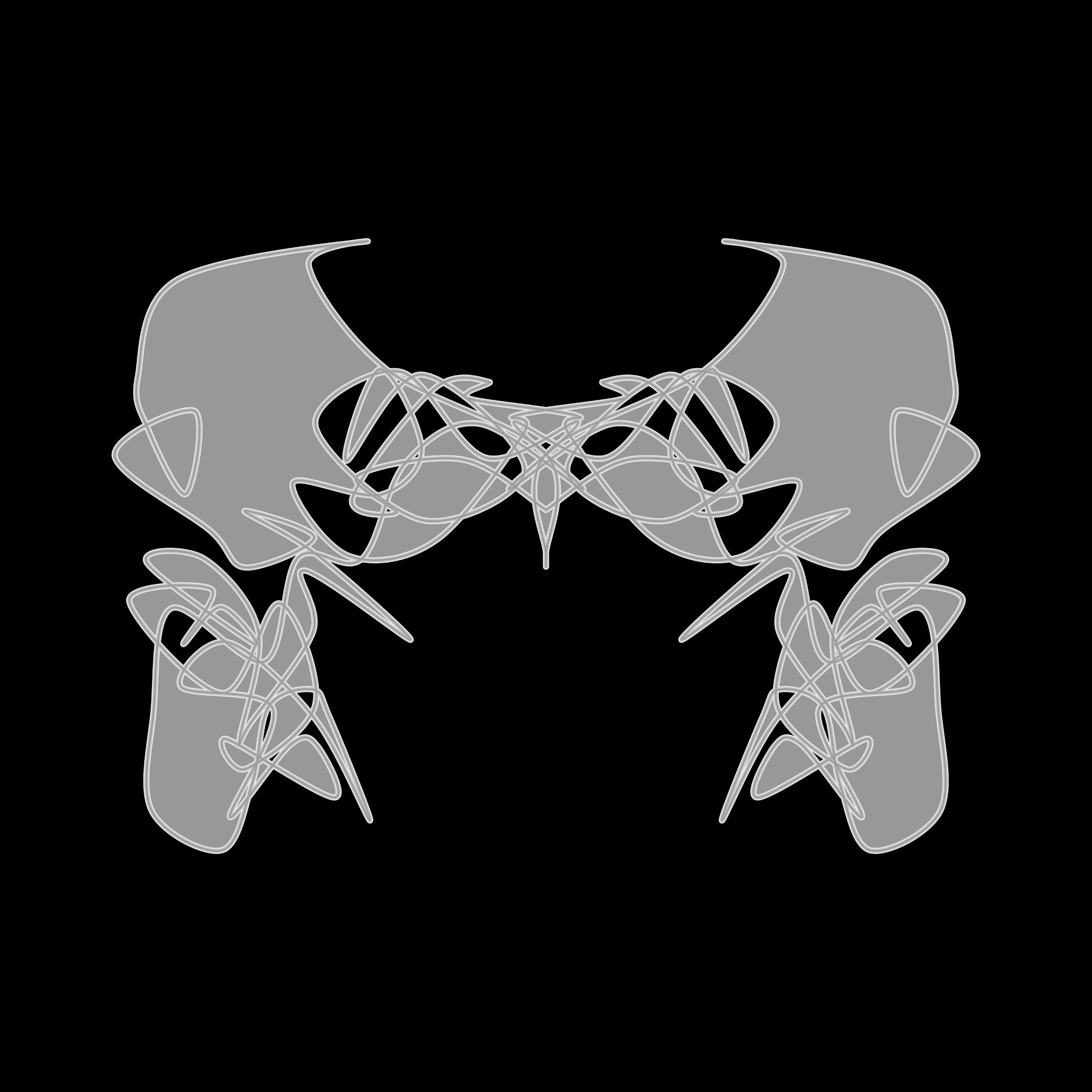 Art Blocks - Art Blocks v2 - Cryptoblots #1352 - NFT # 3001352