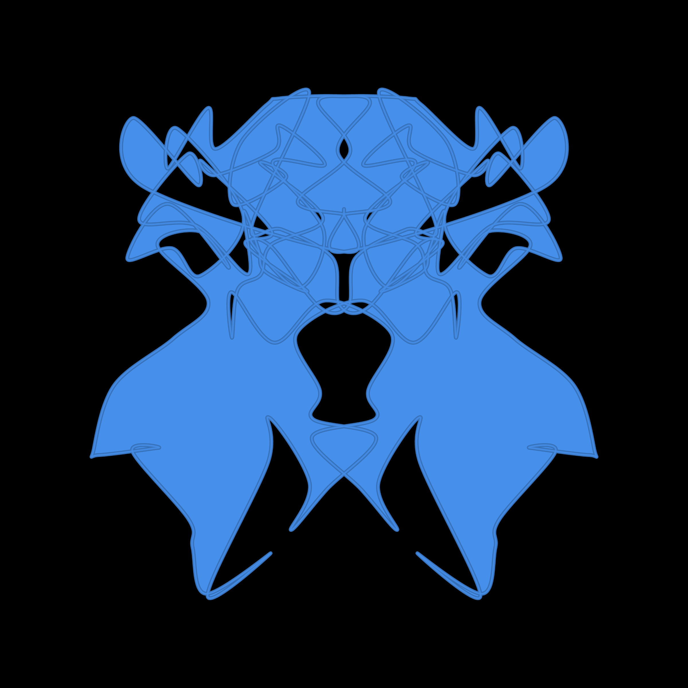 Art Blocks - Art Blocks v2 - Cryptoblots #1357 - NFT # 3001357