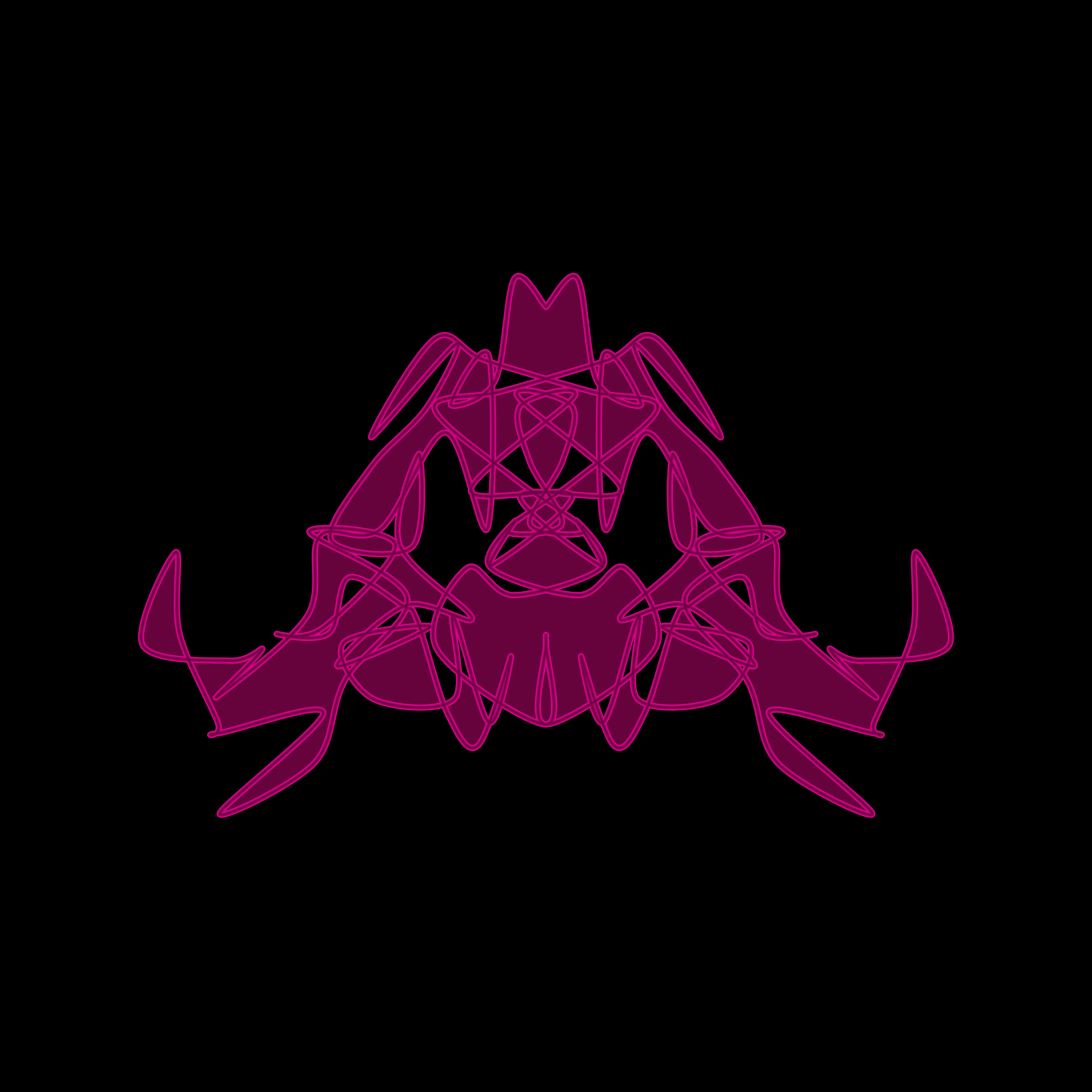 Art Blocks - Art Blocks v2 - Cryptoblots #1366 - NFT # 3001366