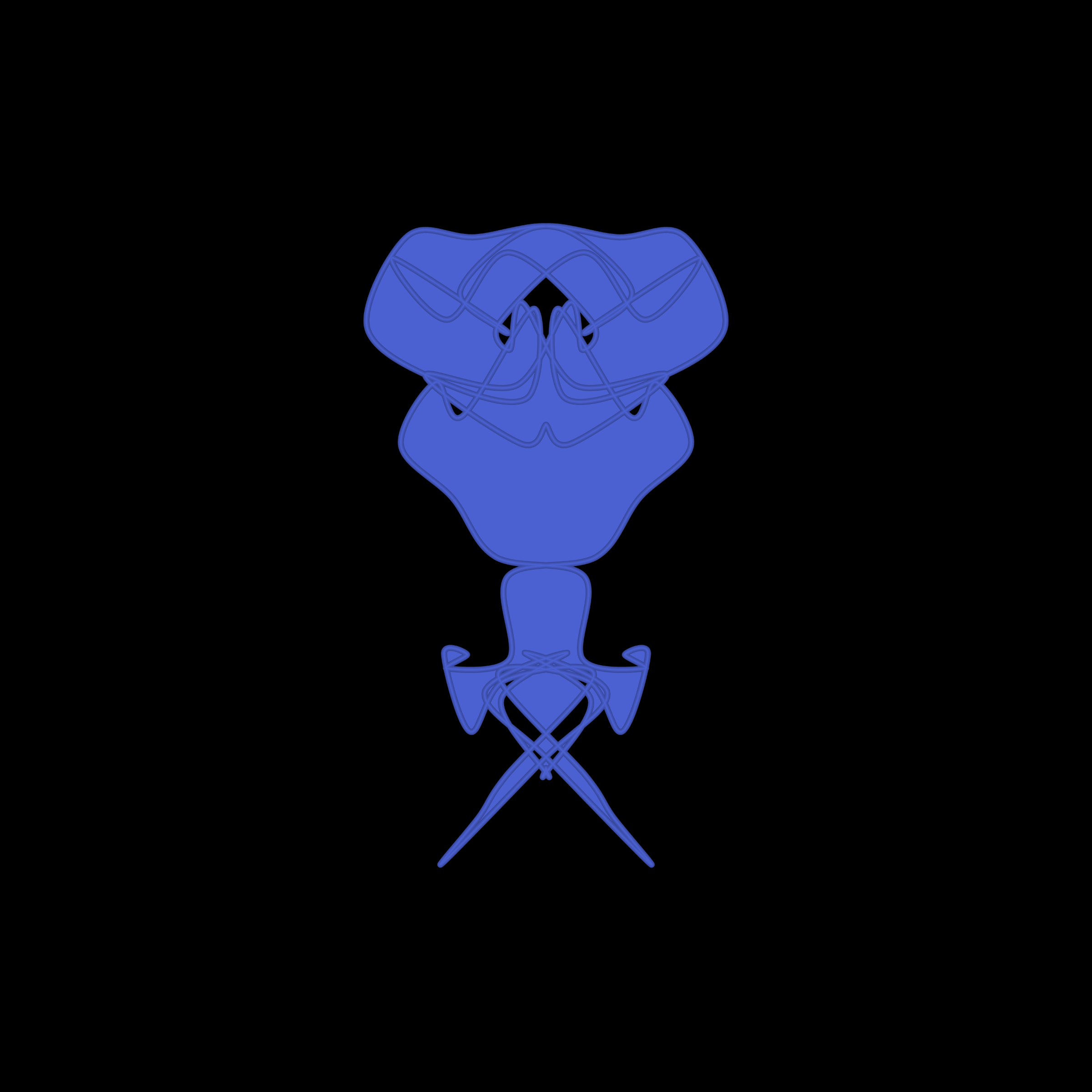 Art Blocks - Art Blocks v2 - Cryptoblots #1369 - NFT # 3001369