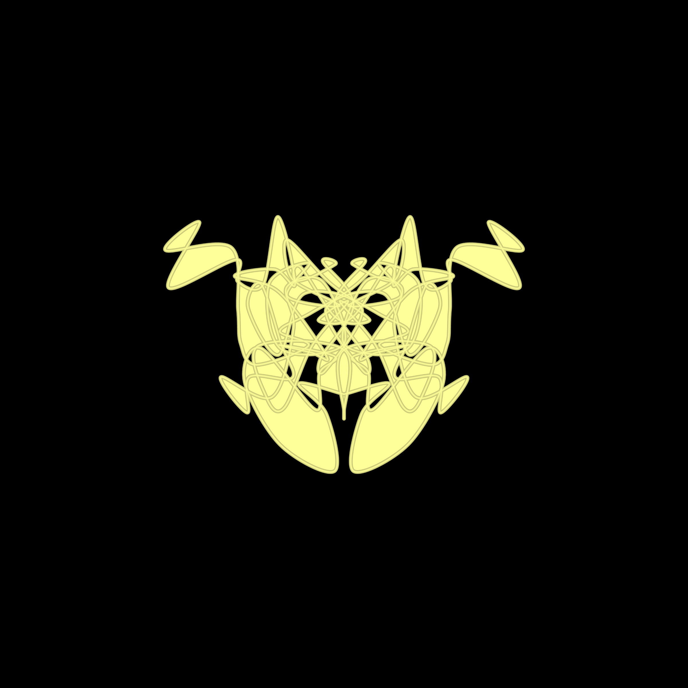 Art Blocks - Art Blocks v2 - Cryptoblots #1372 - NFT # 3001372