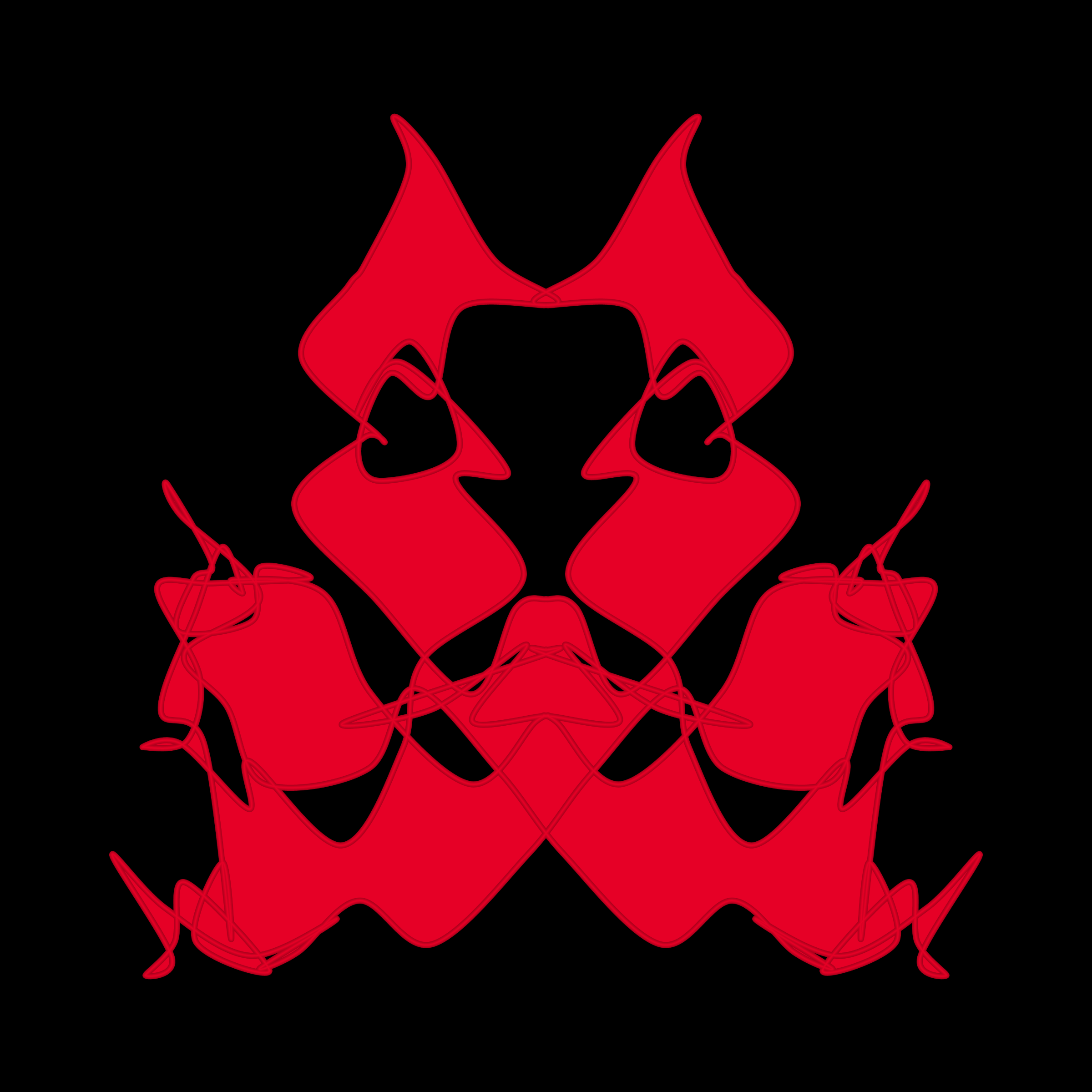 Art Blocks - Art Blocks v2 - Cryptoblots #1373 - NFT # 3001373