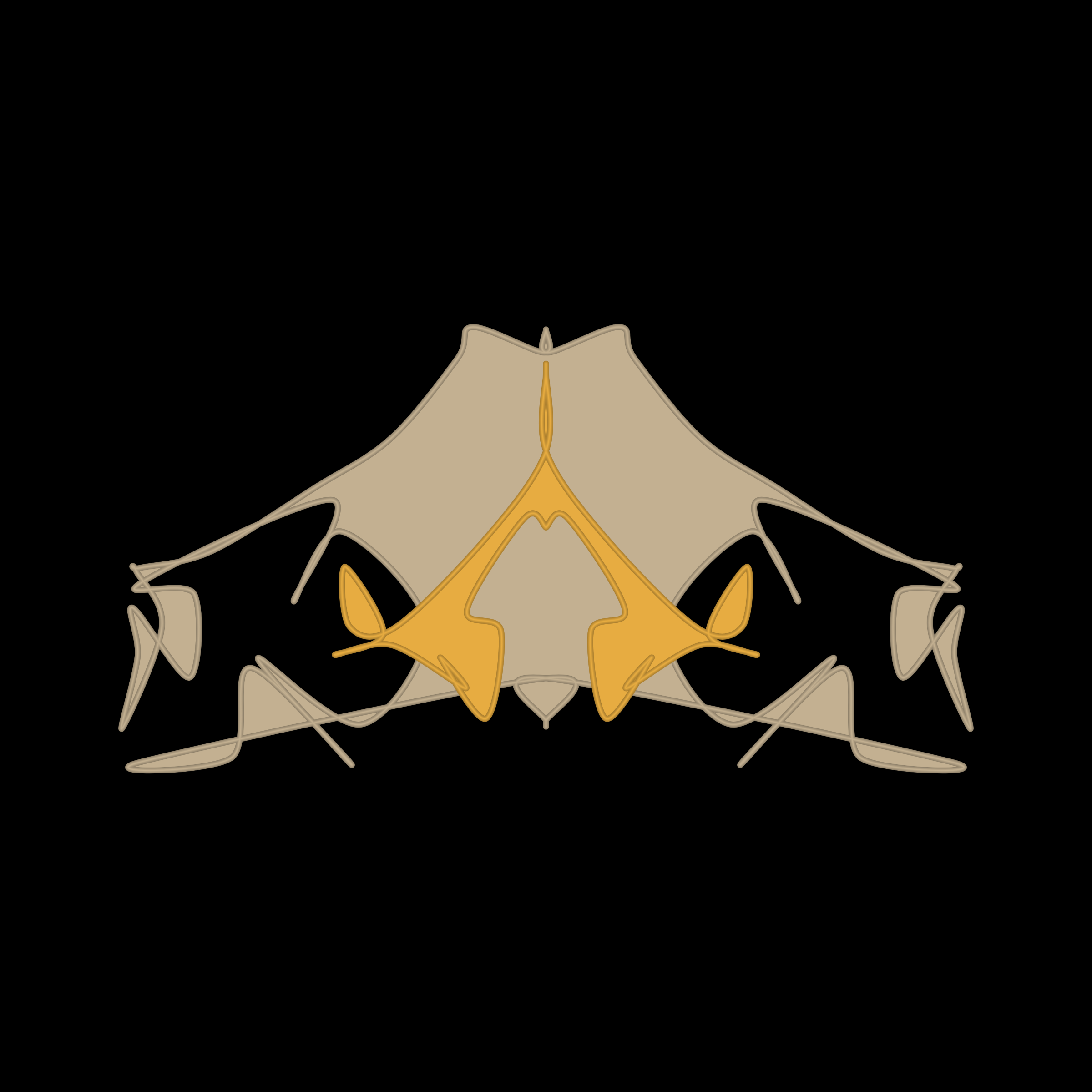 Art Blocks - Art Blocks v2 - Cryptoblots #1375 - NFT # 3001375