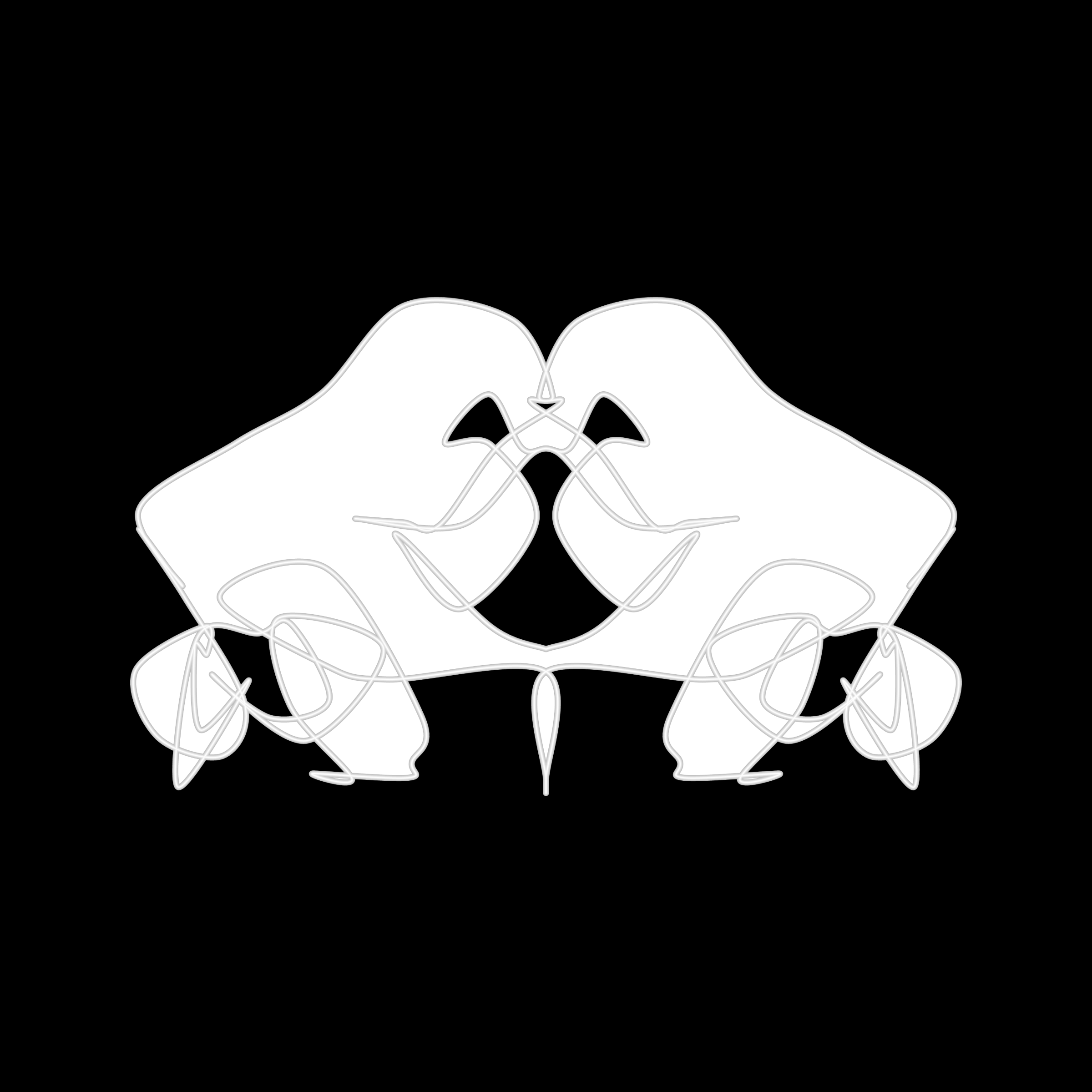 Art Blocks - Art Blocks v2 - Cryptoblots #1376 - NFT # 3001376