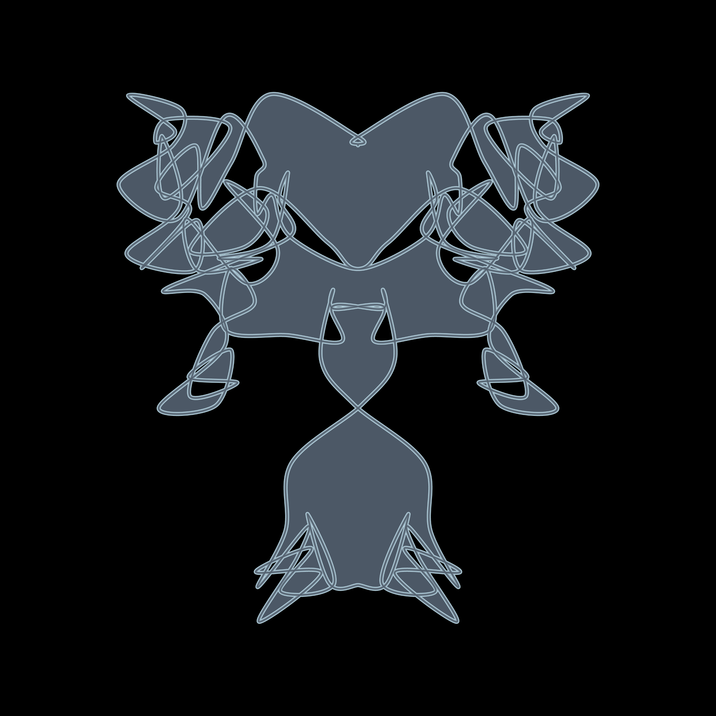 Art Blocks - Art Blocks v2 - Cryptoblots #1377 - NFT # 3001377