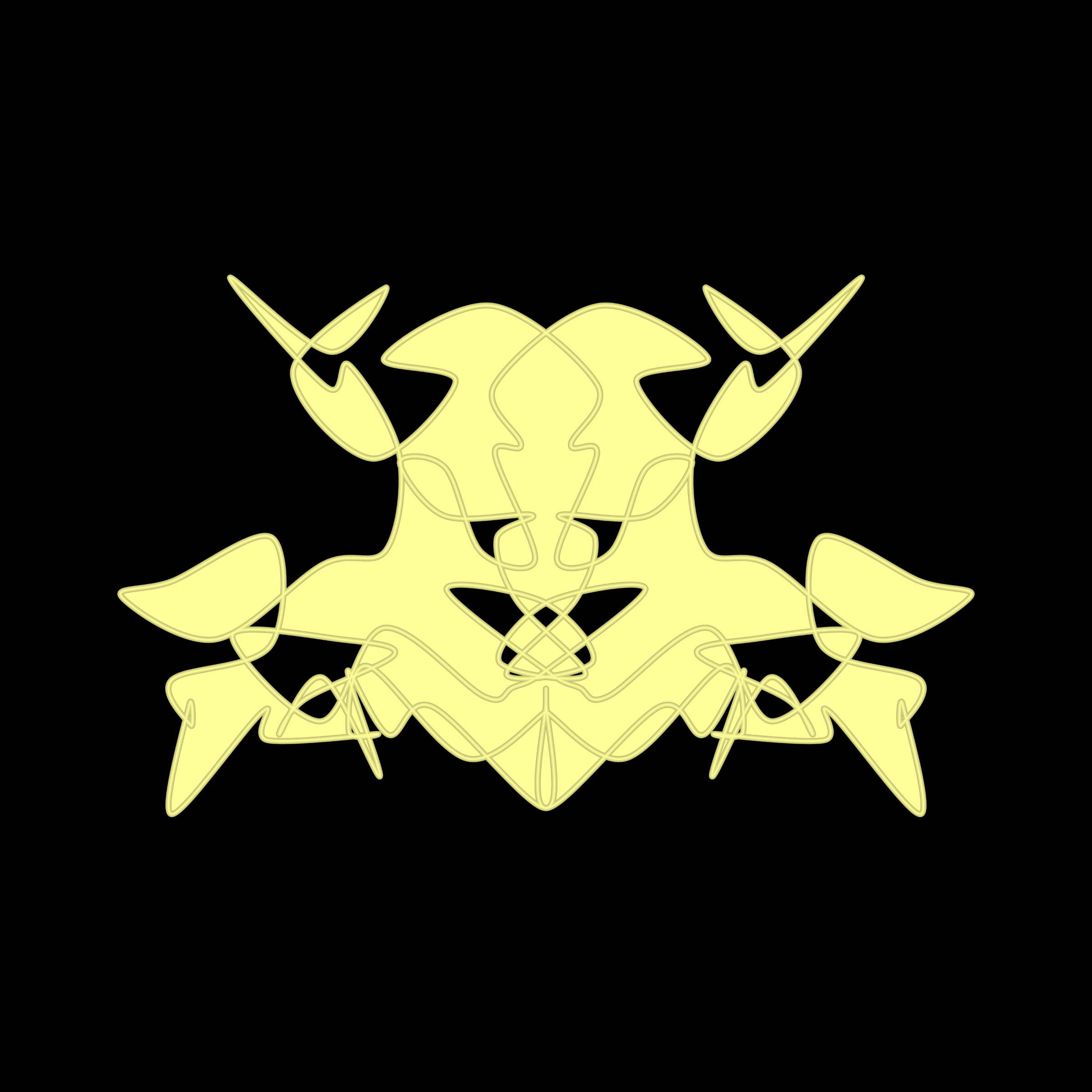 Art Blocks - Art Blocks v2 - Cryptoblots #1378 - NFT # 3001378