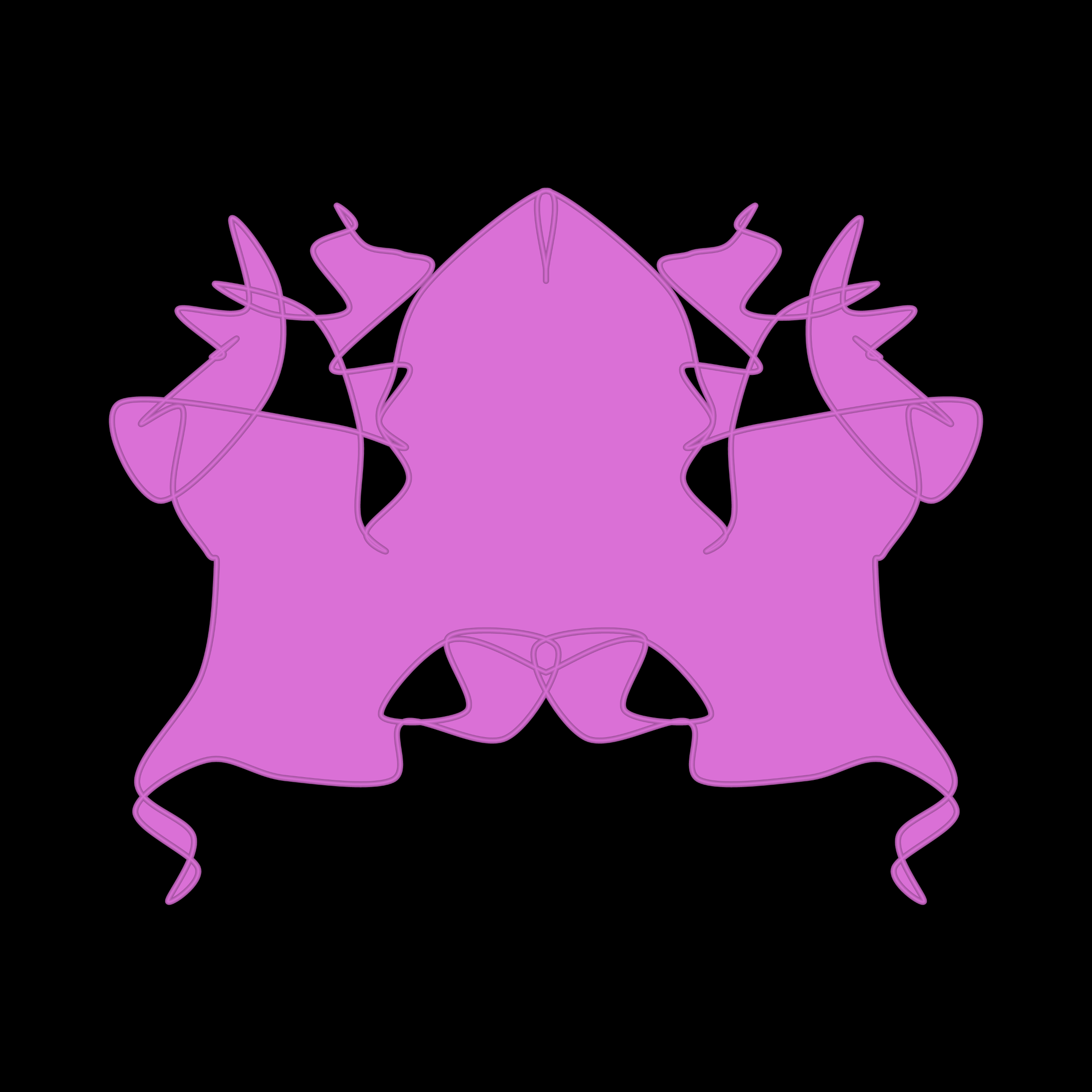 Art Blocks - Art Blocks v2 - Cryptoblots #1382 - NFT # 3001382