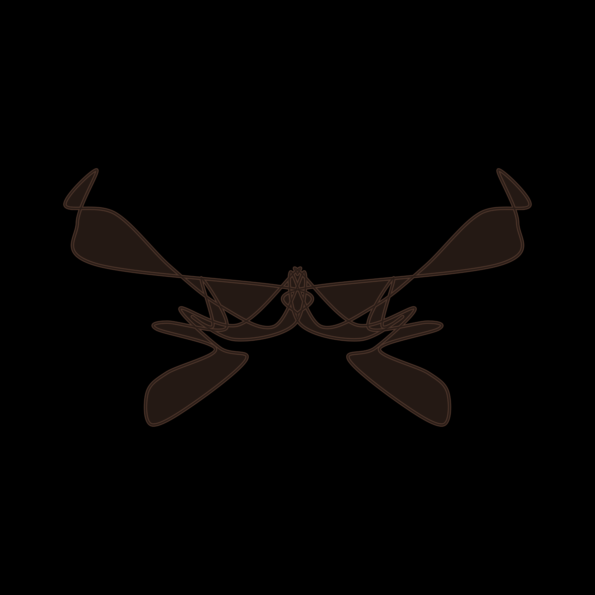 Art Blocks - Art Blocks v2 - Cryptoblots #1388 - NFT # 3001388