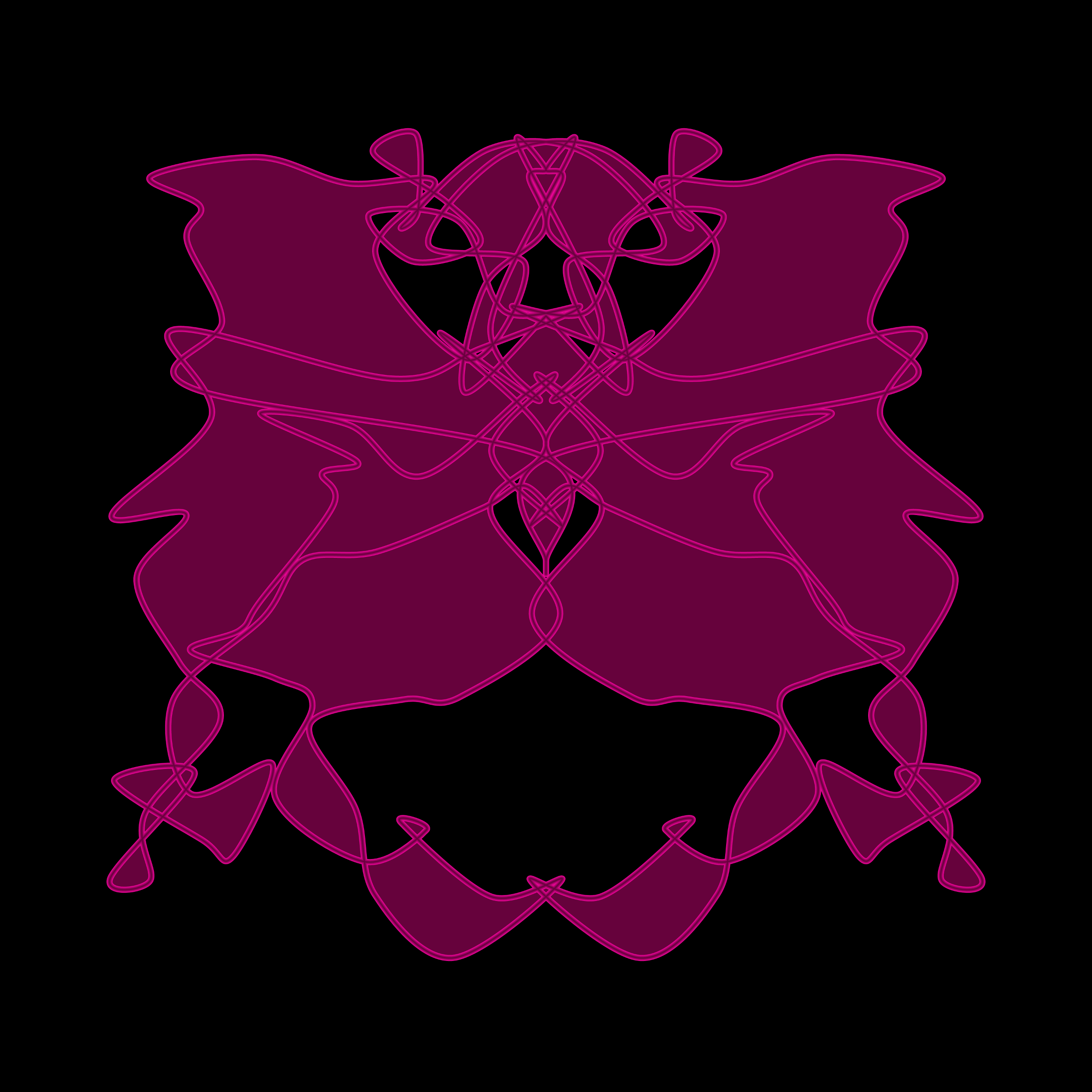 Art Blocks - Art Blocks v2 - Cryptoblots #1390 - NFT # 3001390