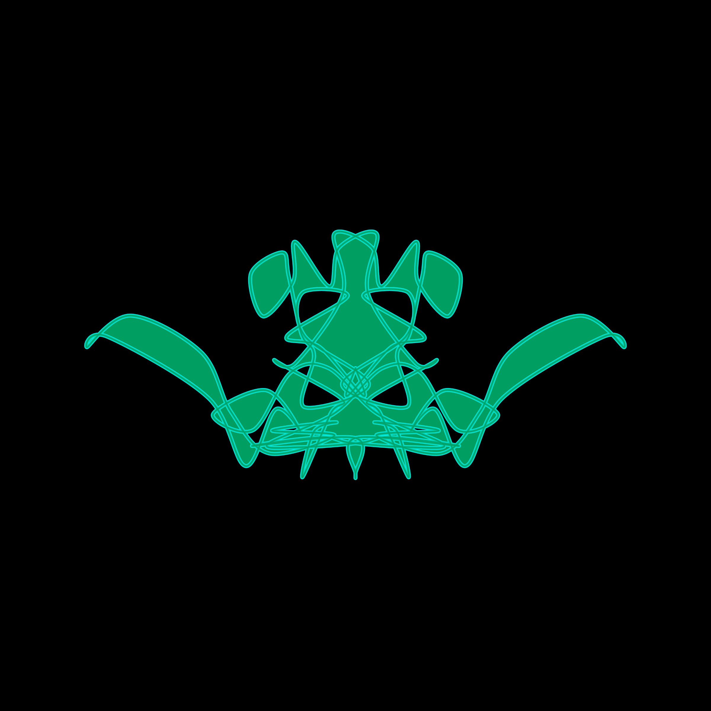 Art Blocks - Art Blocks v2 - Cryptoblots #1391 - NFT # 3001391