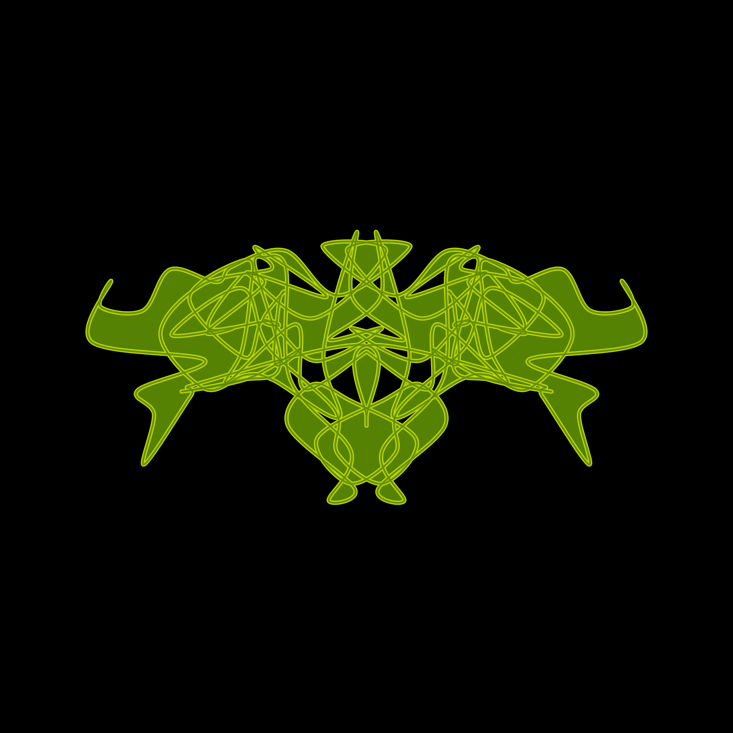 Art Blocks - Art Blocks v2 - Cryptoblots #1392 - NFT # 3001392