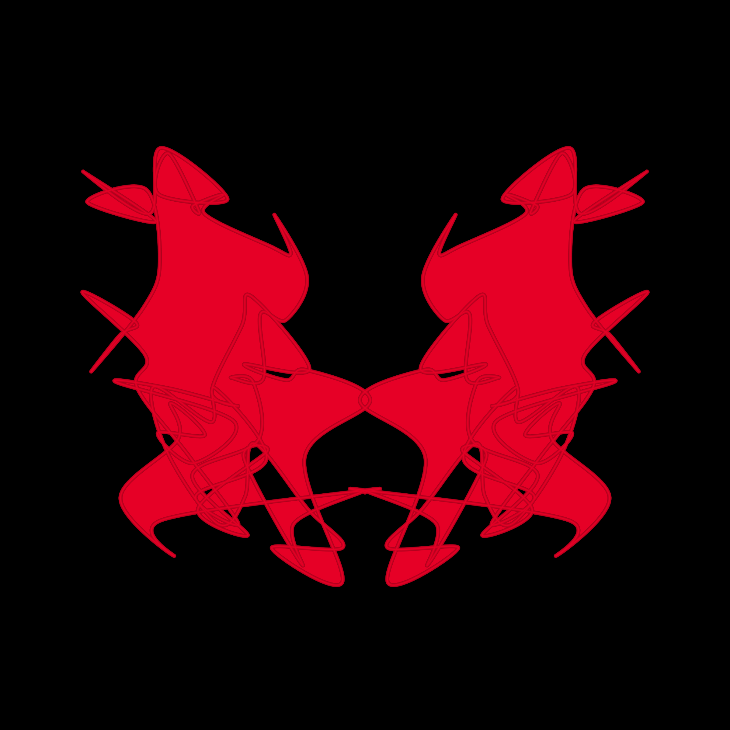 Art Blocks - Art Blocks v2 - Cryptoblots #1394 - NFT # 3001394