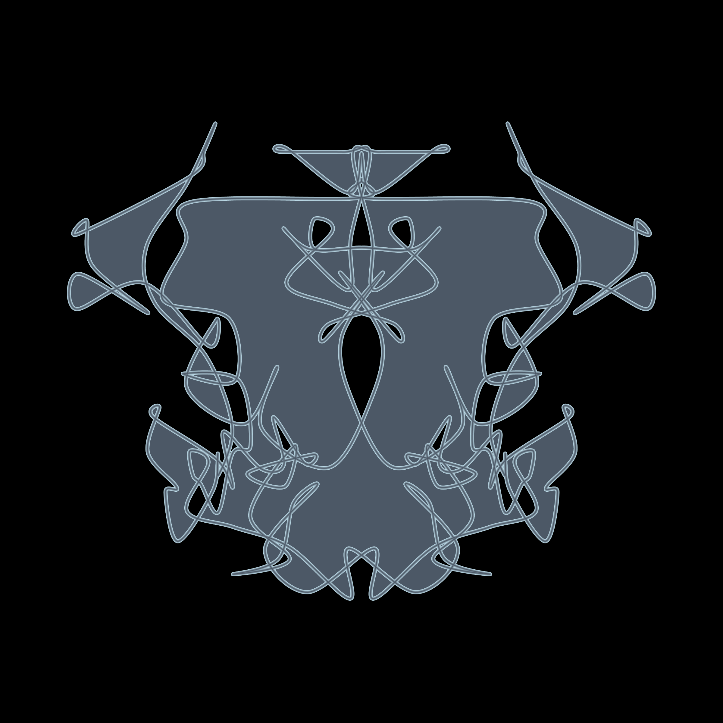 Art Blocks - Art Blocks v2 - Cryptoblots #1395 - NFT # 3001395